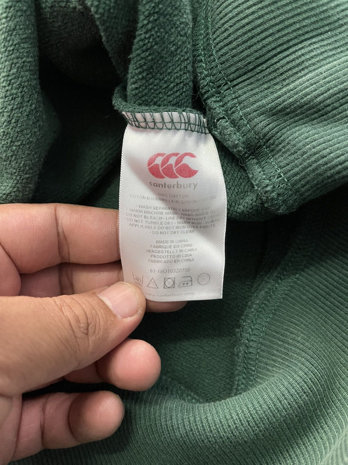 Canterbury of New Zealand VINTAGE CANTERBURY SOUTH AFRICA RUGBY ZIPPER UP VERY RARE Size US L / EU 52-54 / 3 - 7 Thumbnail