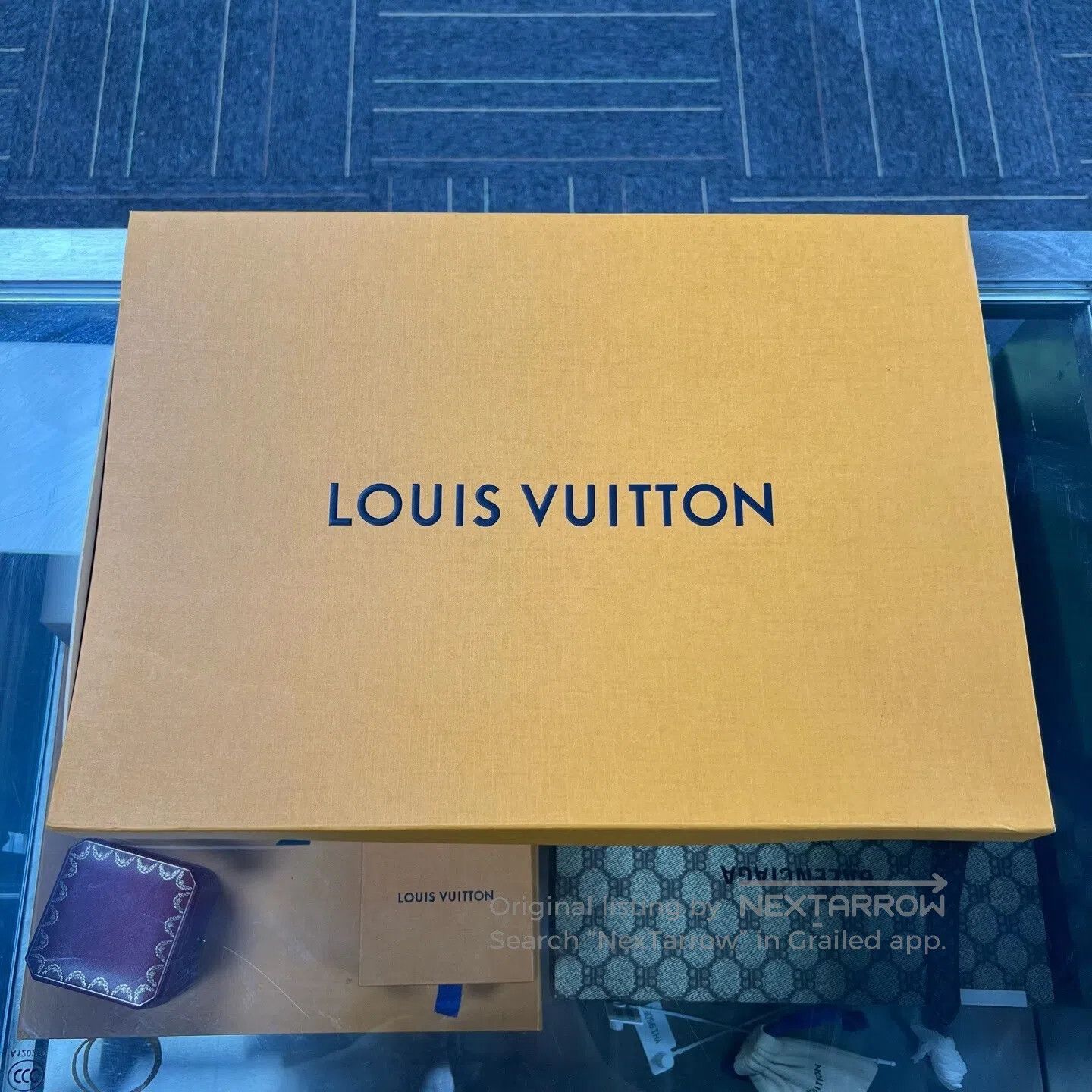 Louis Vuitton Louis Vuitton Polar Bear Co-branded Chessboard Grid Handba Size ONE SIZE - 8 Thumbnail