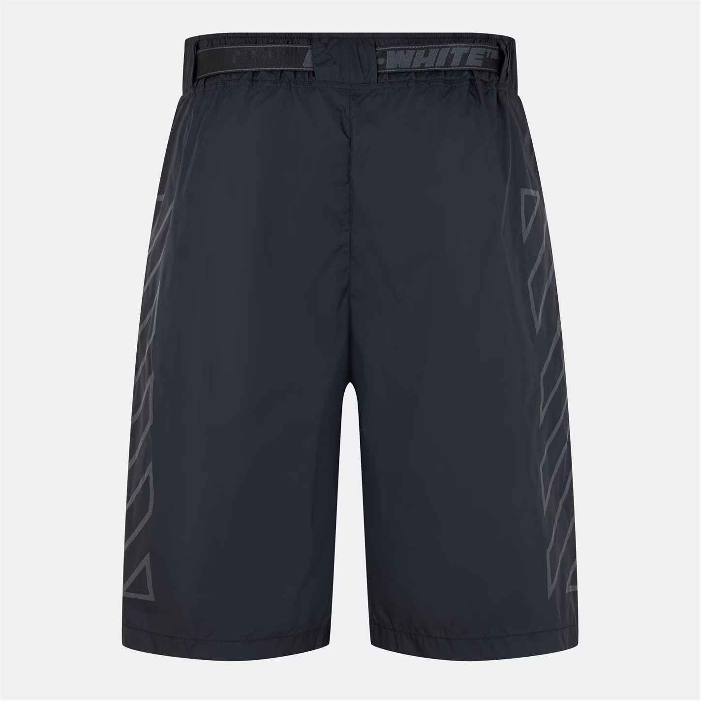Off-White o1g2r1mq0326 Woven Tracksuit Shorts in Black Size US 28 / EU 44 - 2 Thumbnail