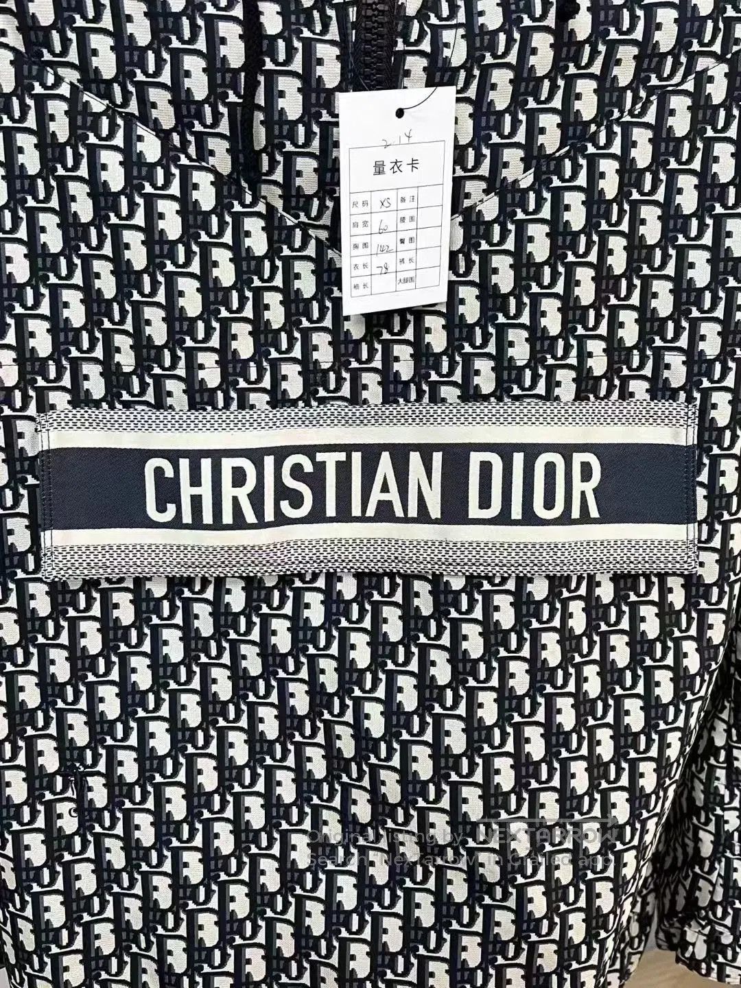 Dior Dior All-Over Print Jacket. Size XS / US 0-2 / IT 36-38 - 4 Thumbnail