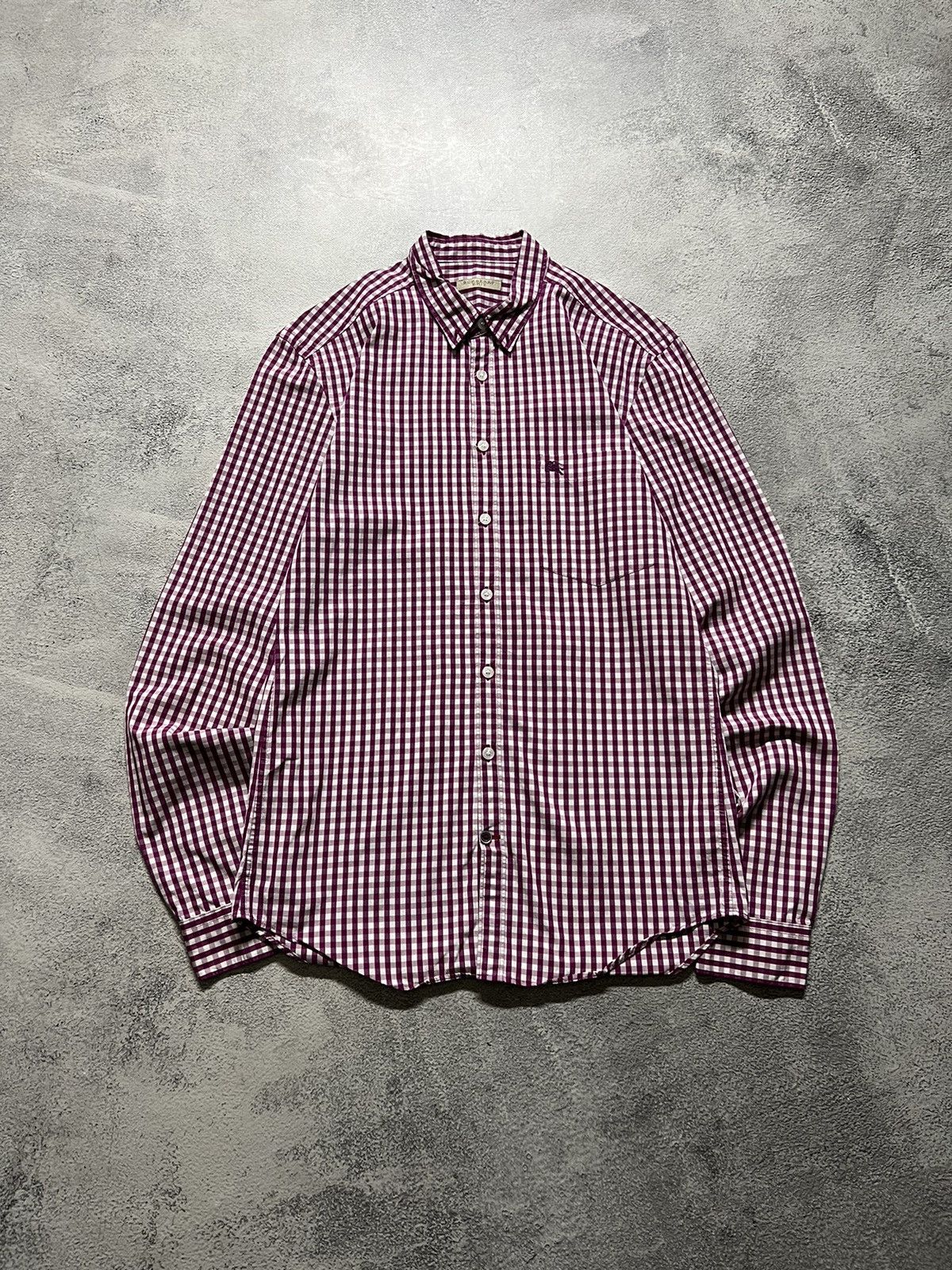 Burberry Vintage Burberry Brit Check Button Up Shirt 00’s Size US S / EU 44-46 / 1 - 4 Thumbnail