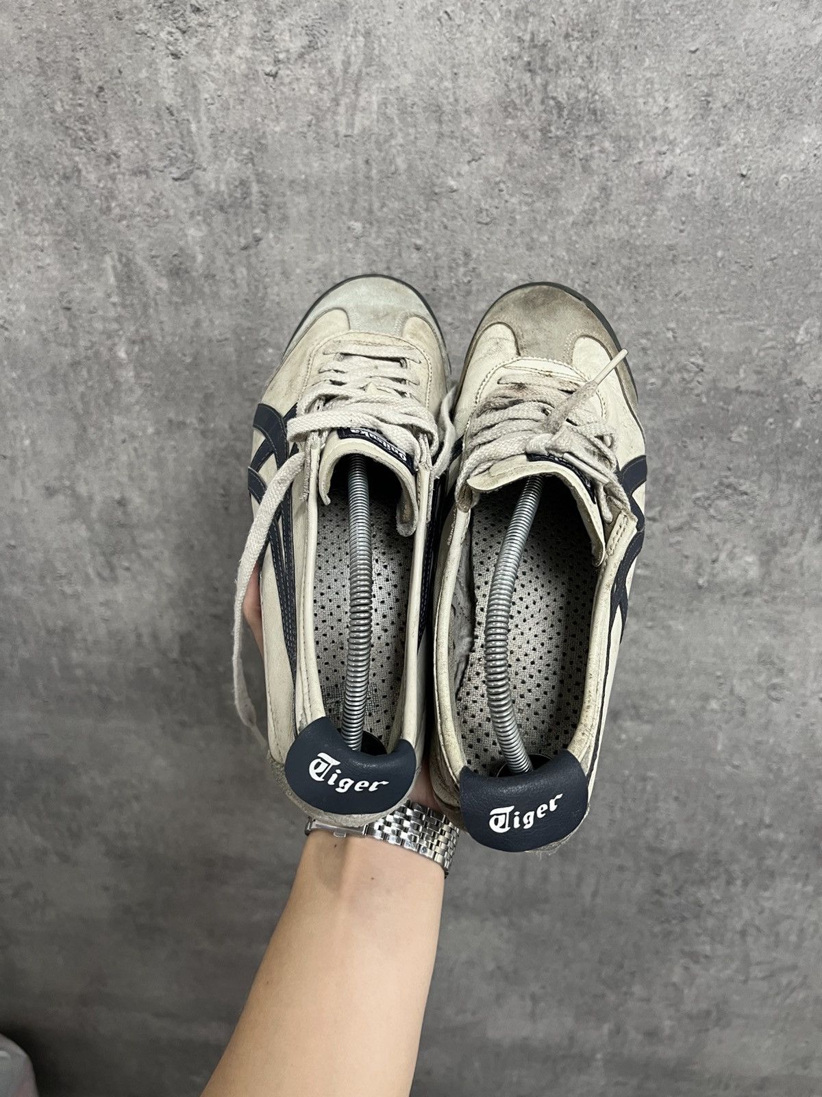 Asics Rare! Onitsuka Tiger Mexico 66 Leather Sneakers Asics Size US 10.5 / EU 43-44 - 4 Thumbnail