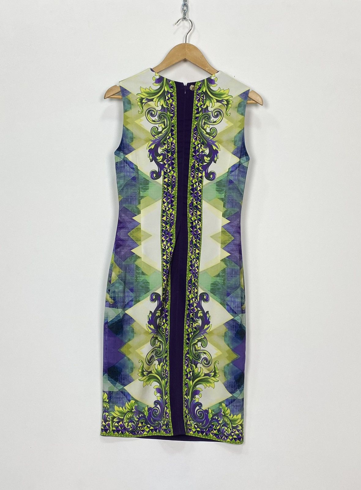 Versace Versace 2016 Collection Dress Womens Green Authentic Size 44 Size M / US 6-8 / IT 42-44 - 7 Thumbnail