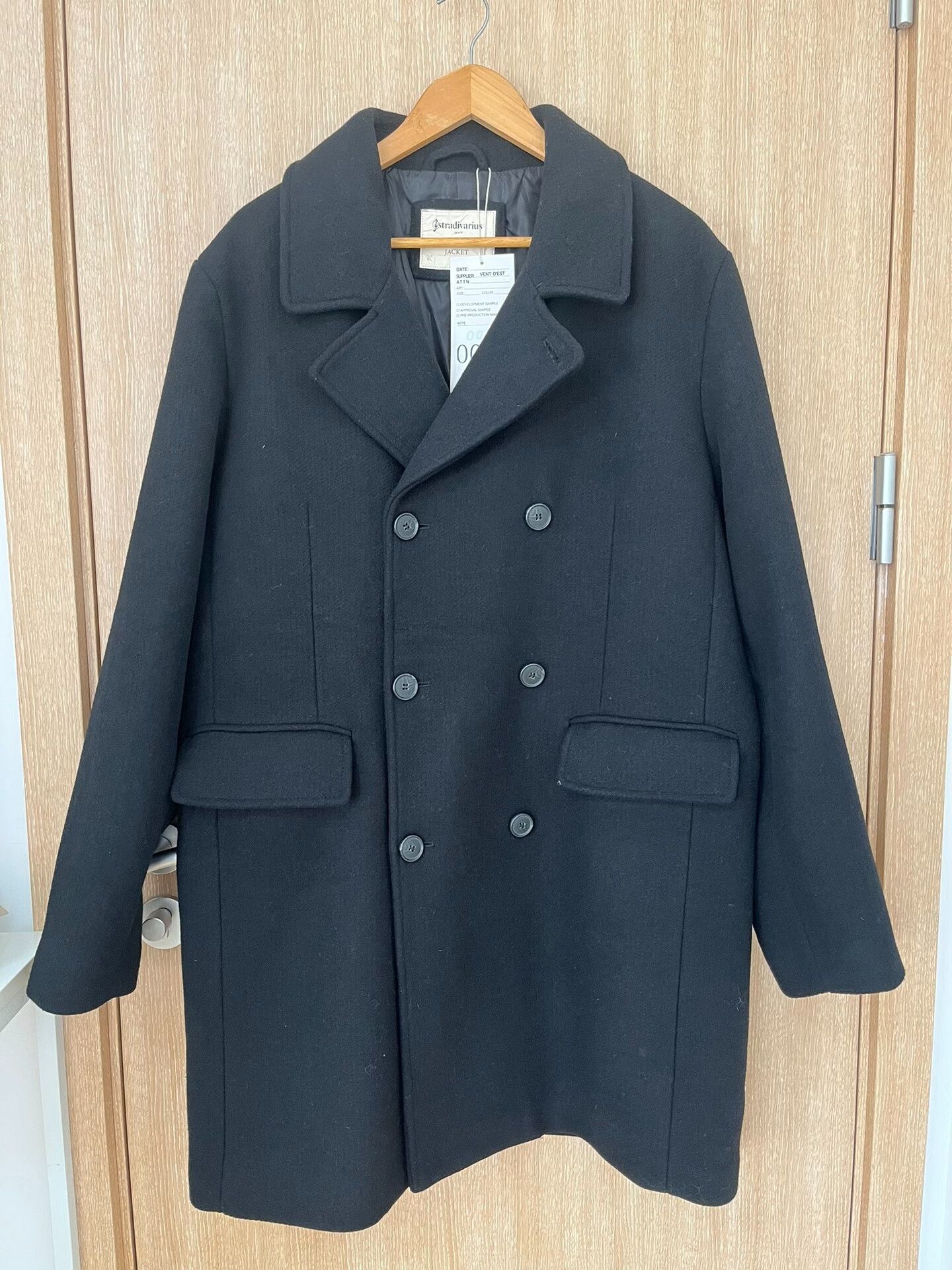 Japanese Brand Navy 740 Woolen Coat Size US M / EU 48-50 / 2 - 1 Thumbnail