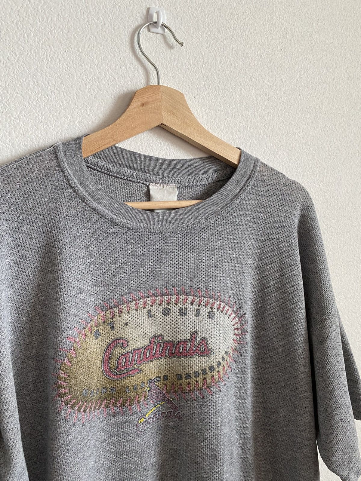 MLB Vintage St Louis Cardinals Jersey Tee Size US XL / EU 56 / 4 - 3 Thumbnail