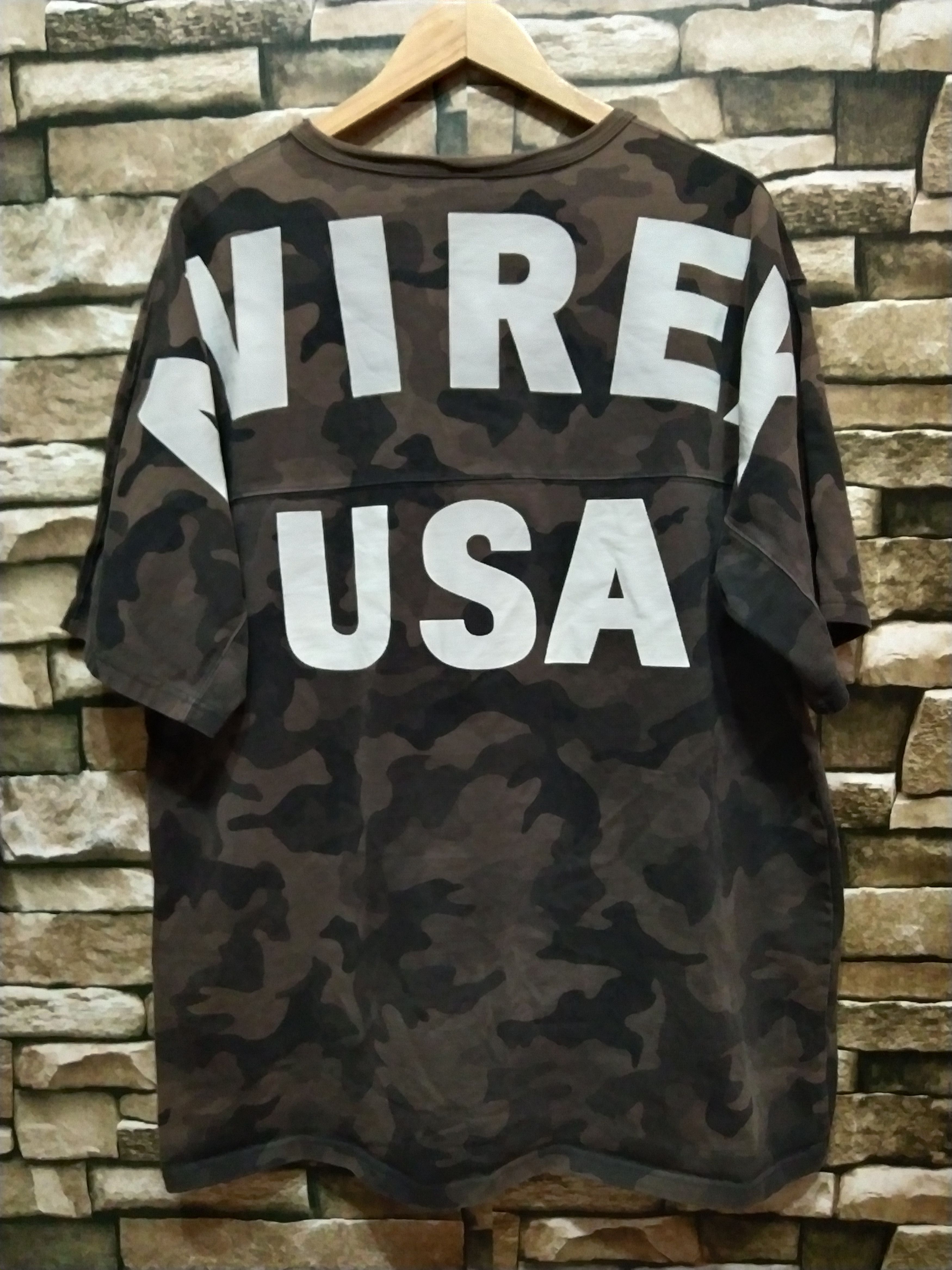 Avirex Avirex USA Big Logo Shirt Size US XXL / EU 58 / 5 - 1 Thumbnail