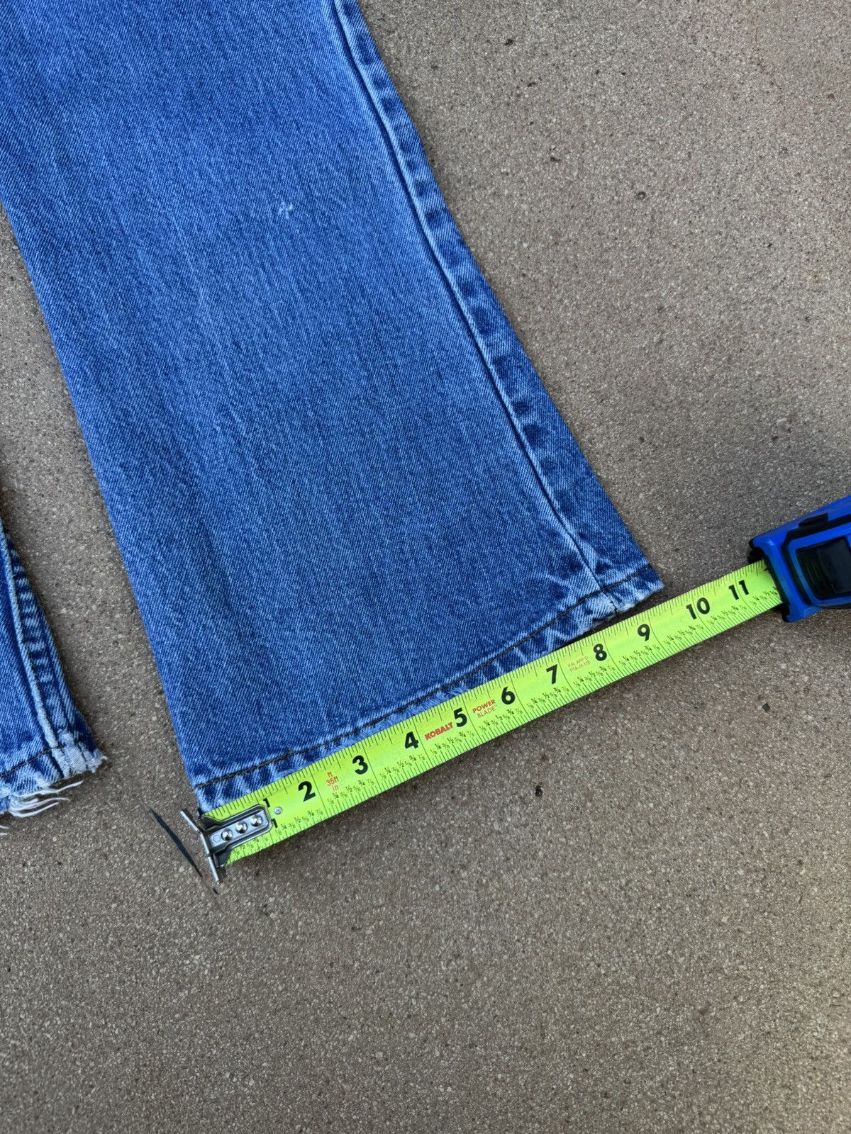 Levi's Vtg 80’s Levi’s 646 Orange Tab Bellbottom Flare Jeans 33x29 Size US 33 - 11 Thumbnail