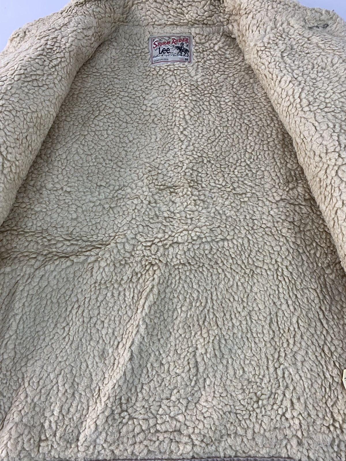 Lee Storm Rider Sanforized Shearling Sherpa Corduroy Jacket Jackets