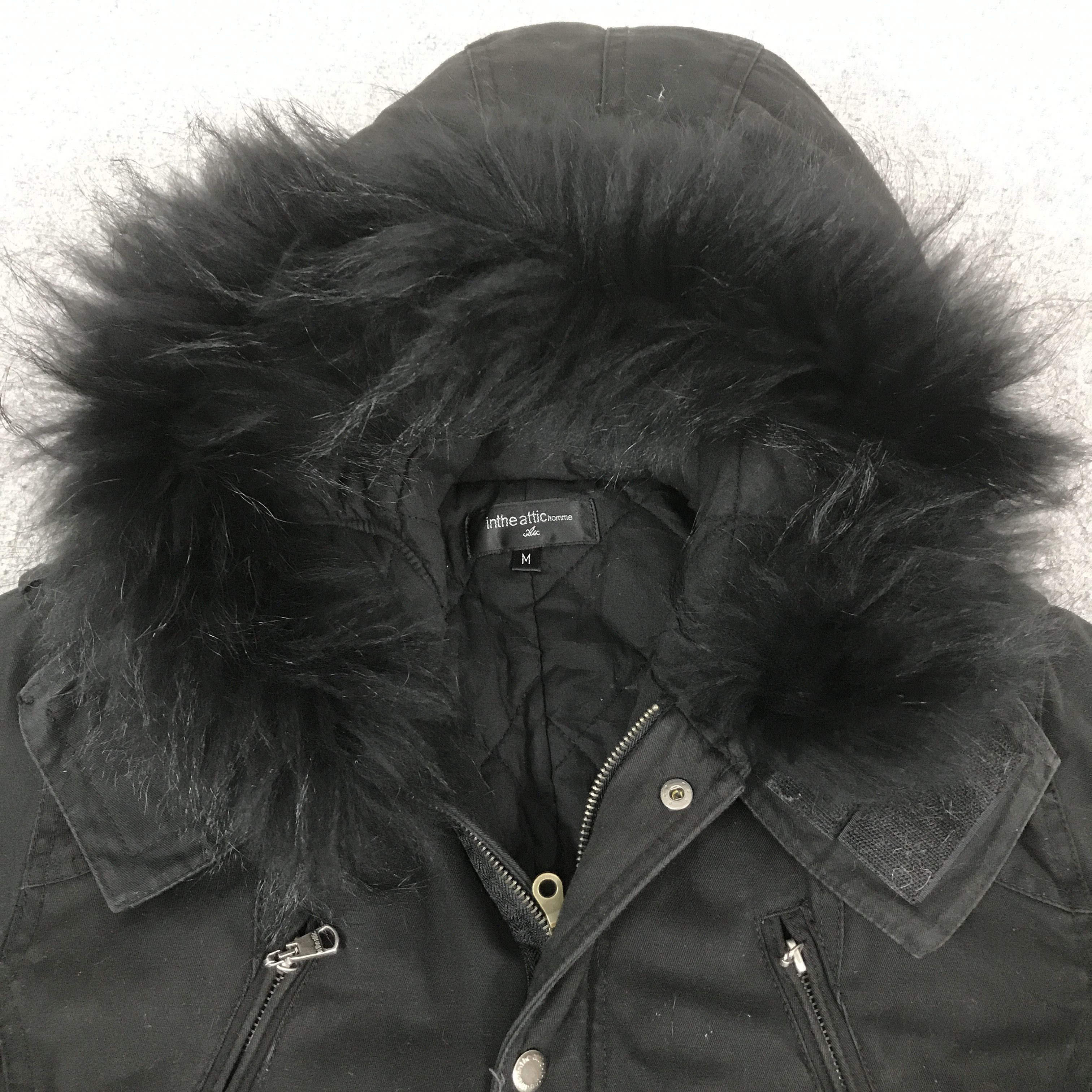 In The Attic IN THE ATTIC JAPAN FAUX FUR HOODIES JACKET K75B18 Size US M / EU 48-50 / 2 - 7 Thumbnail