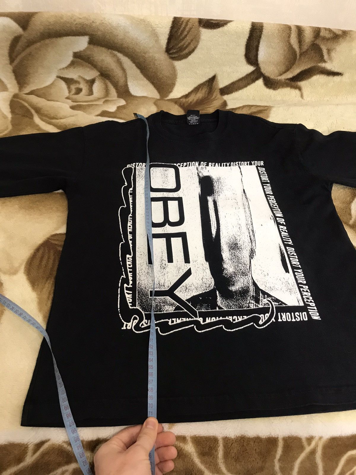 Band Tees 🔥 Obey Suicidal Tendencies Oversized Long Sleeve Shirt Punk Size US M / EU 48-50 / 2 - 9 Thumbnail