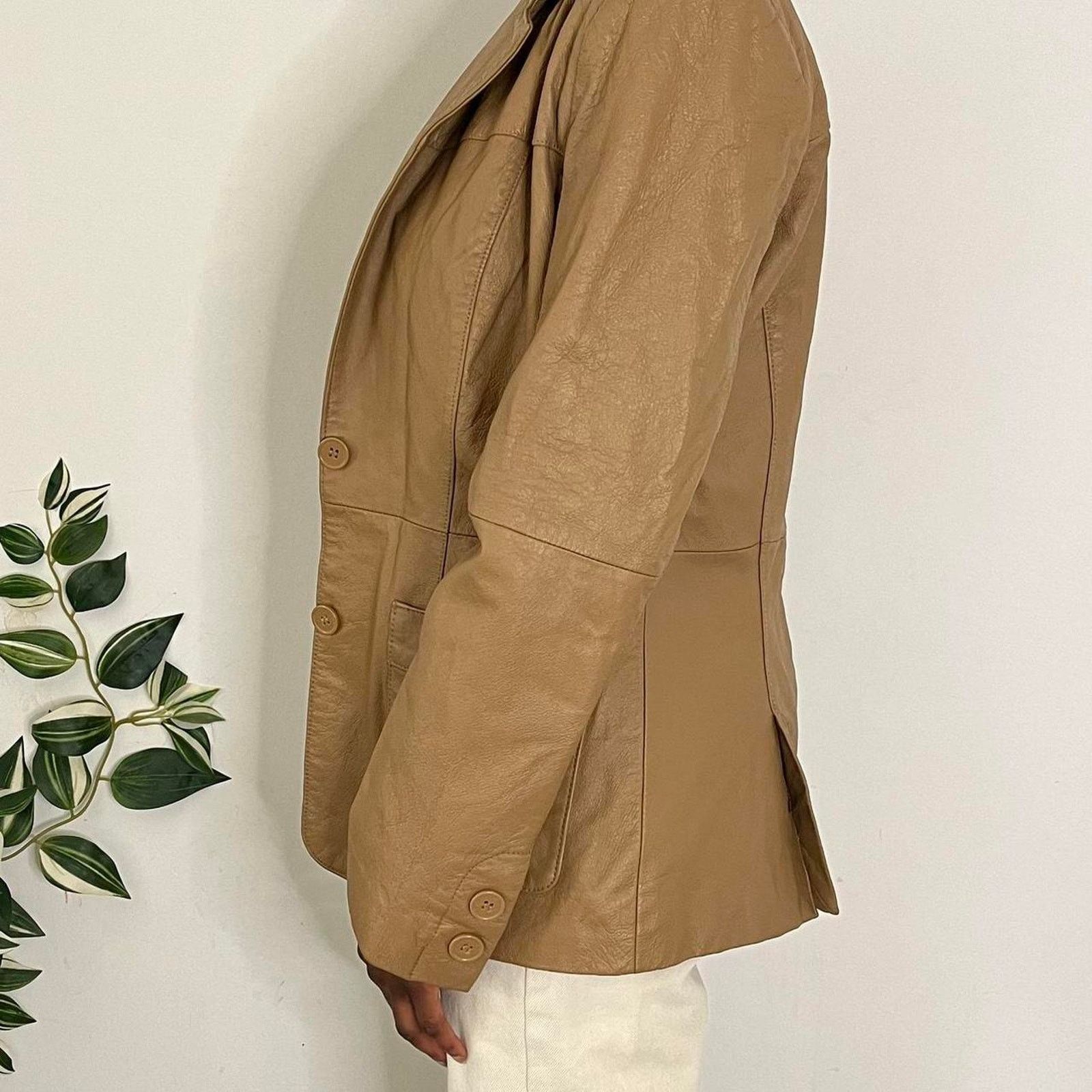 Other Vintage butter leather jacket Size M / US 6-8 / IT 42-44 - 2 Thumbnail
