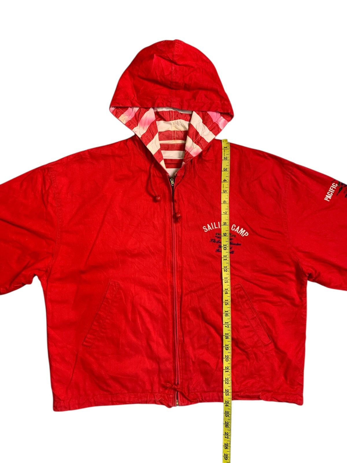 Mega Yacht Rare Design Vintage Sailing Camp Zipper Jacket Size US L / EU 52-54 / 3 - 8 Thumbnail