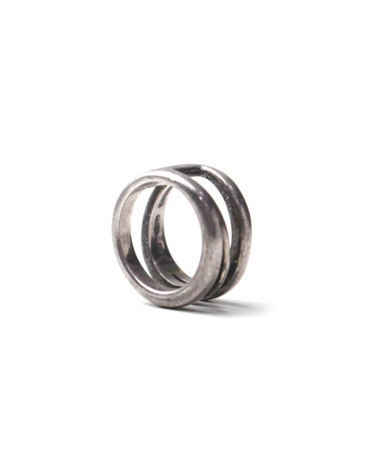 Tiffany & Co. 2000S TIFFANY & CO. VINTAGE 925 ITALY DOUBLE LOOP RING Size ONE SIZE - 2 Thumbnail