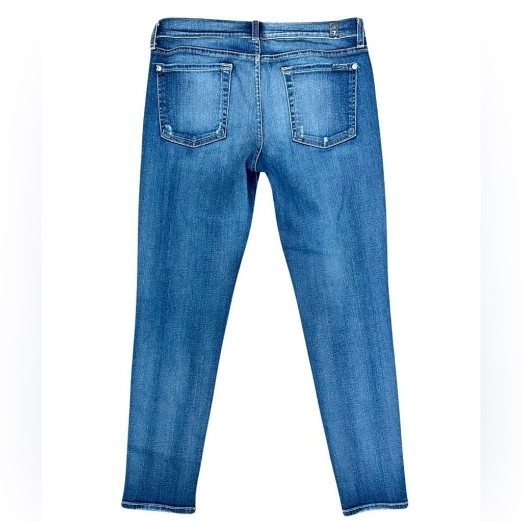 7 For All Mankind 7 For All Mankind Slim Cigarette Skinny Jean Women Size 32. Size 32" / US 10 / IT 46 - 15 Thumbnail