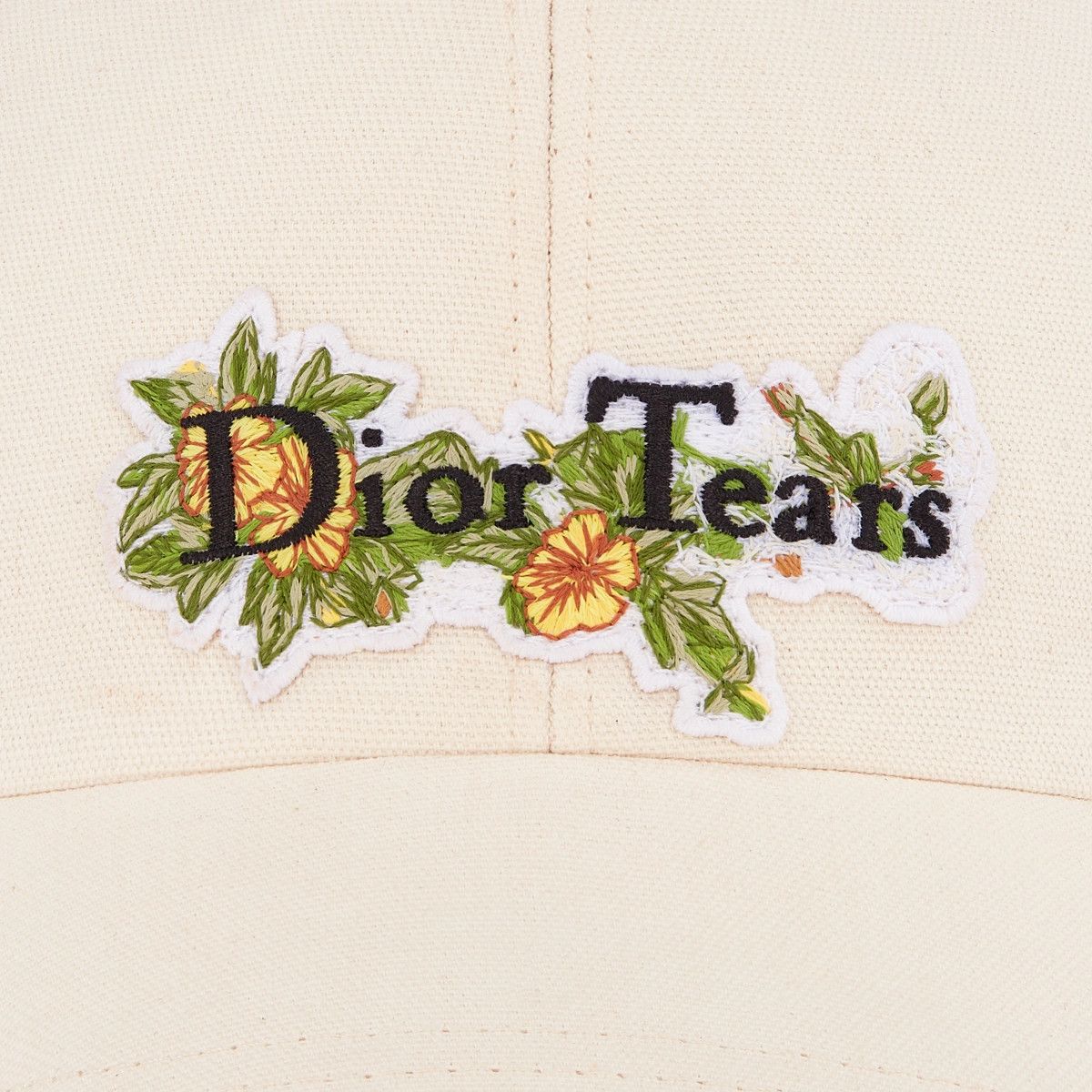 Dior o1bcso1str1224 Size:OS/TEARS Baseball Cap in Beige Size ONE SIZE - 7 Thumbnail