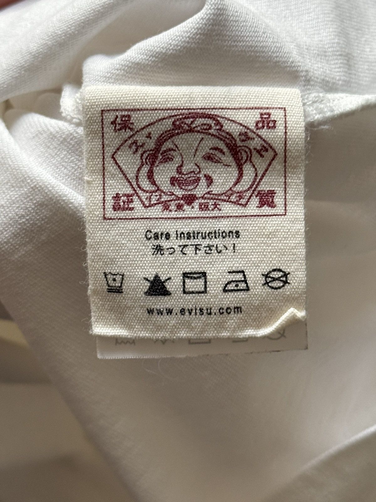 Evisu Evisu Graphic T-Shirt – White Size US M / EU 48-50 / 2 - 4 Thumbnail