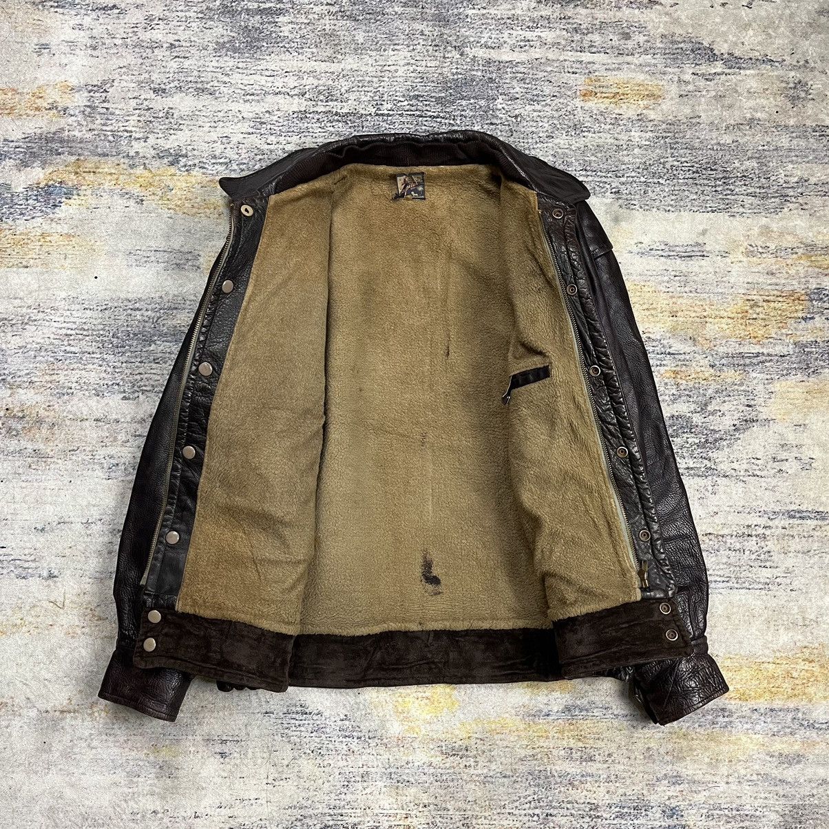 Japanese Brand Vintage 80s Capital brand bikers leather jacket Size US M / EU 48-50 / 2 - 12 Thumbnail