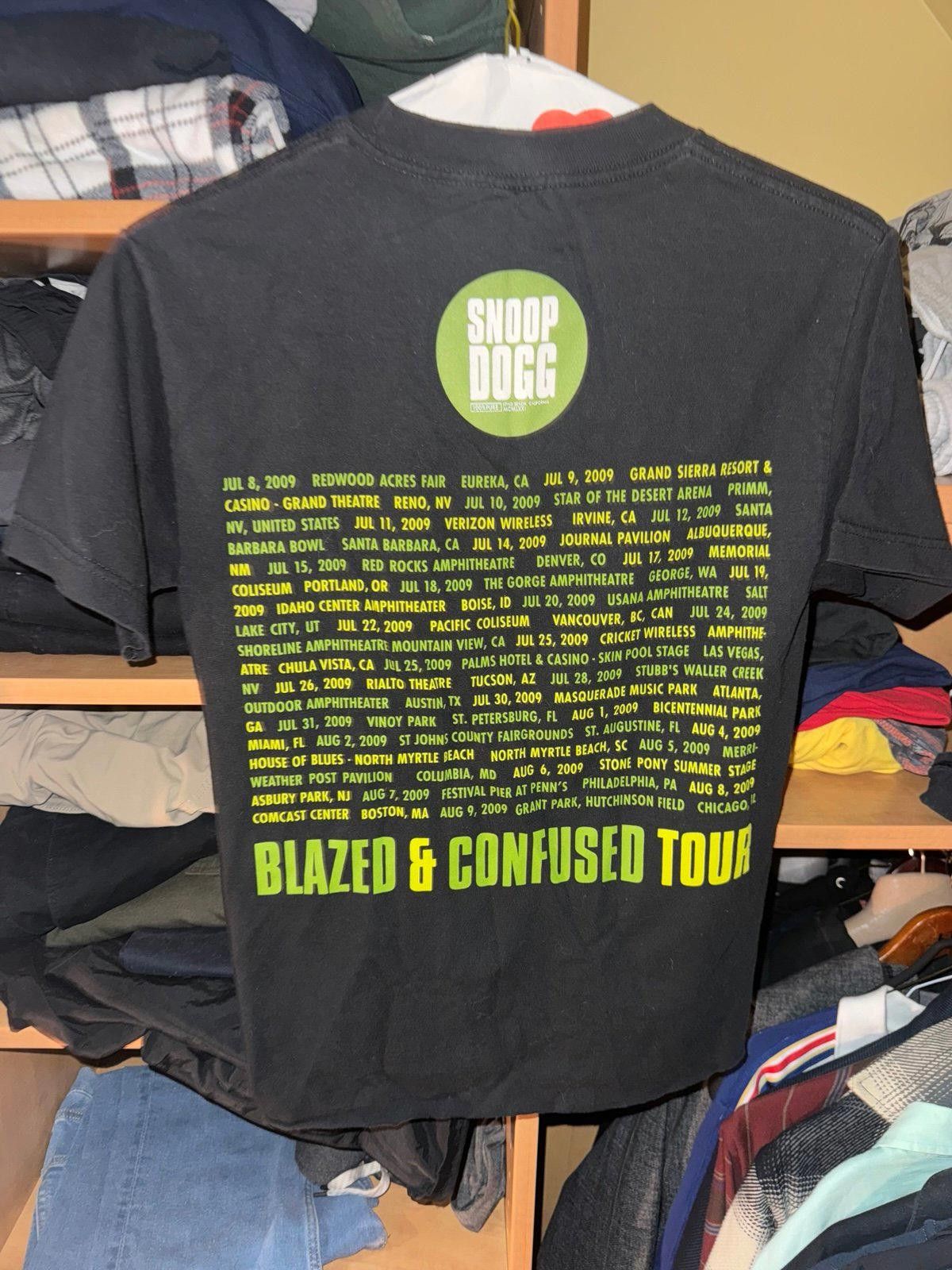 AAA Snoop Dogg "Blazed & Confused Tour" 2009 Cali T-Shirt Sz S Size US S / EU 44-46 / 1 - 5 Thumbnail