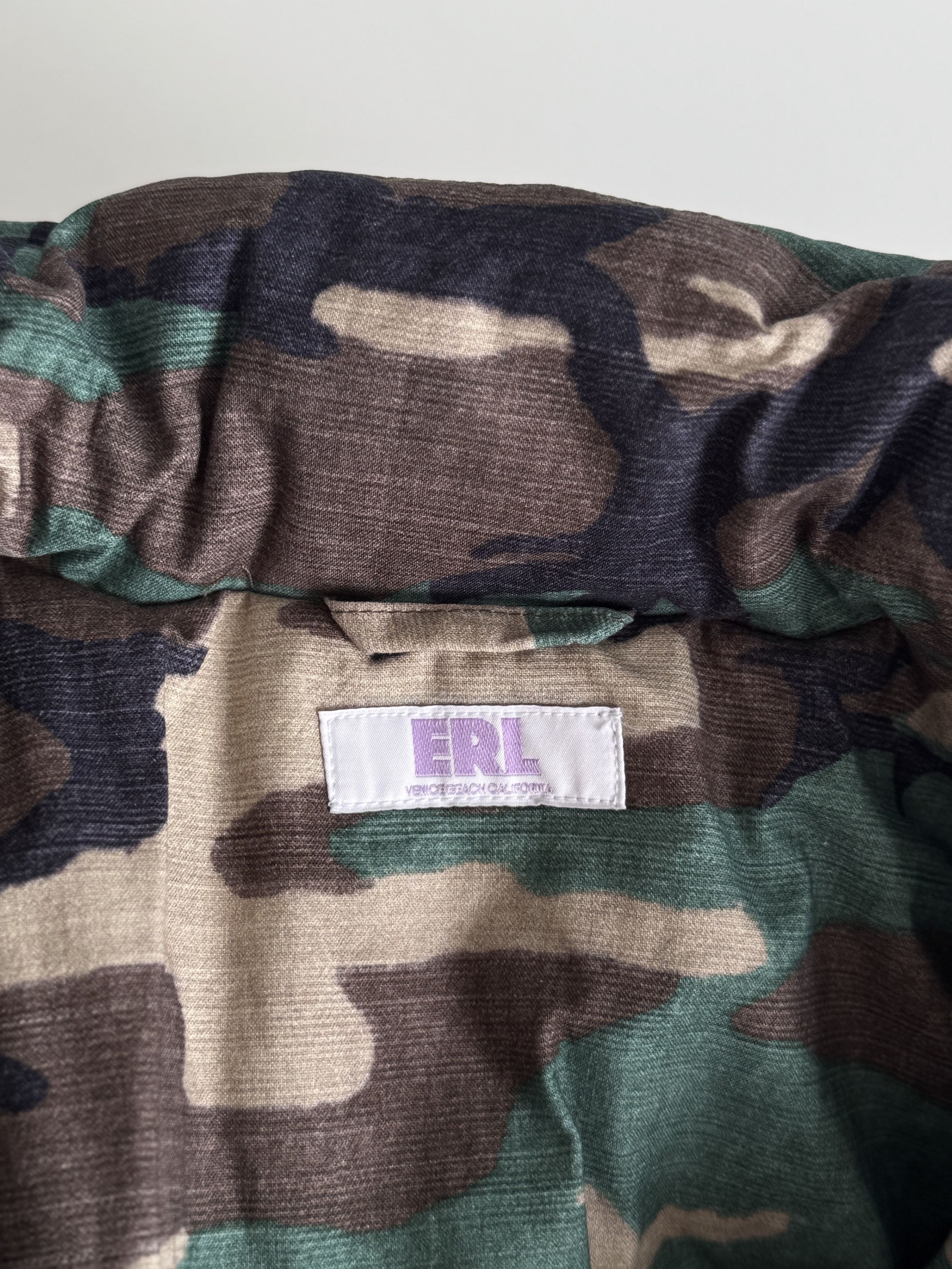 ERL ERL Camouflage Quilted Down Jacket | Size S Size US S / EU 44-46 / 1 - 7 Thumbnail