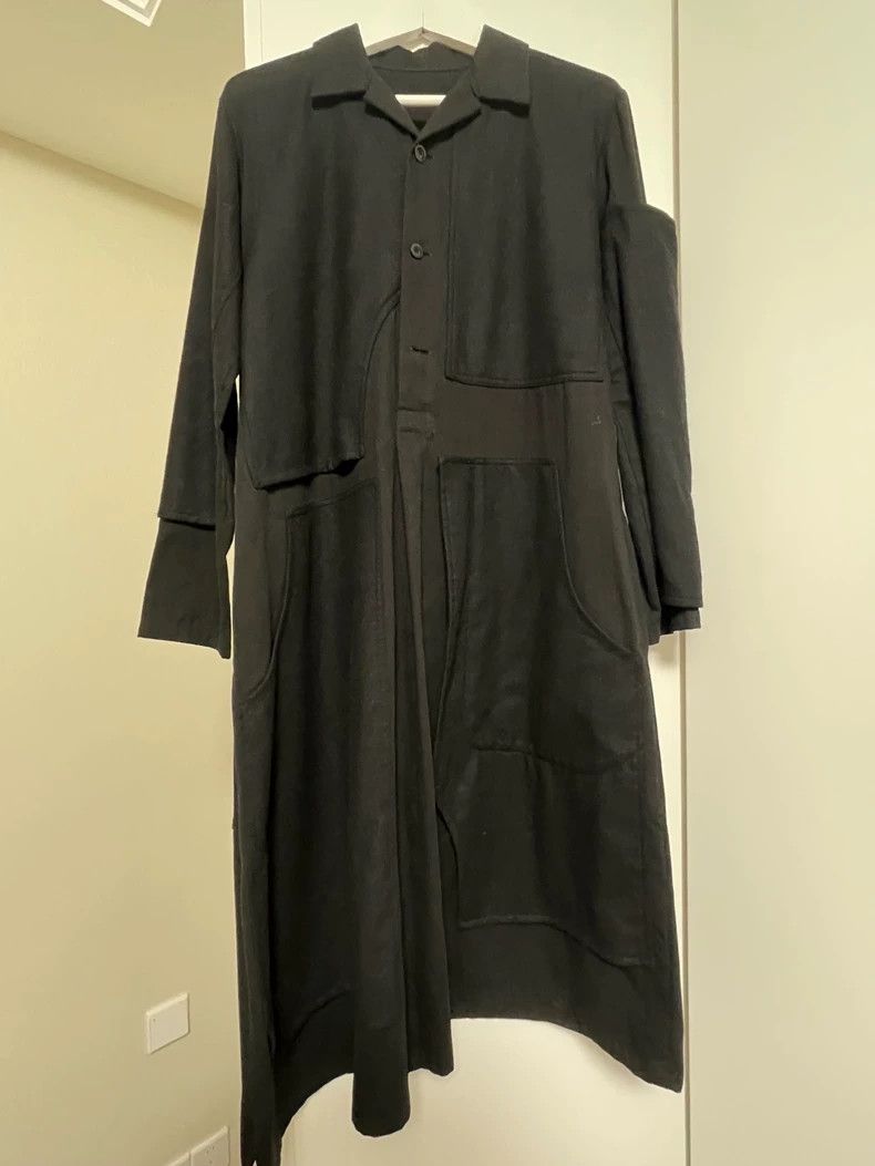 Y's Y's Black cotton deconstructed dress Size S / US 4 / IT 40 - 1 Thumbnail