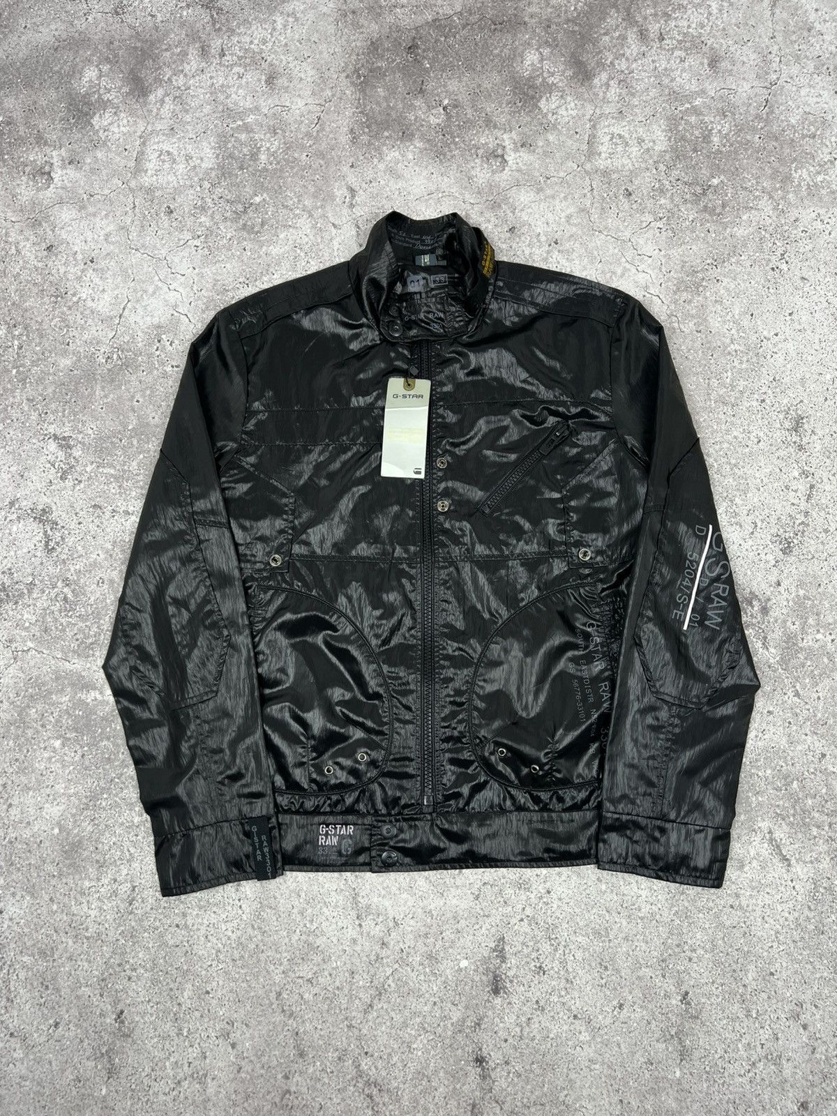 G-Star NWT G-Star Nylon Biker Jacket Size US L / EU 52-54 / 3 - 1 Thumbnail