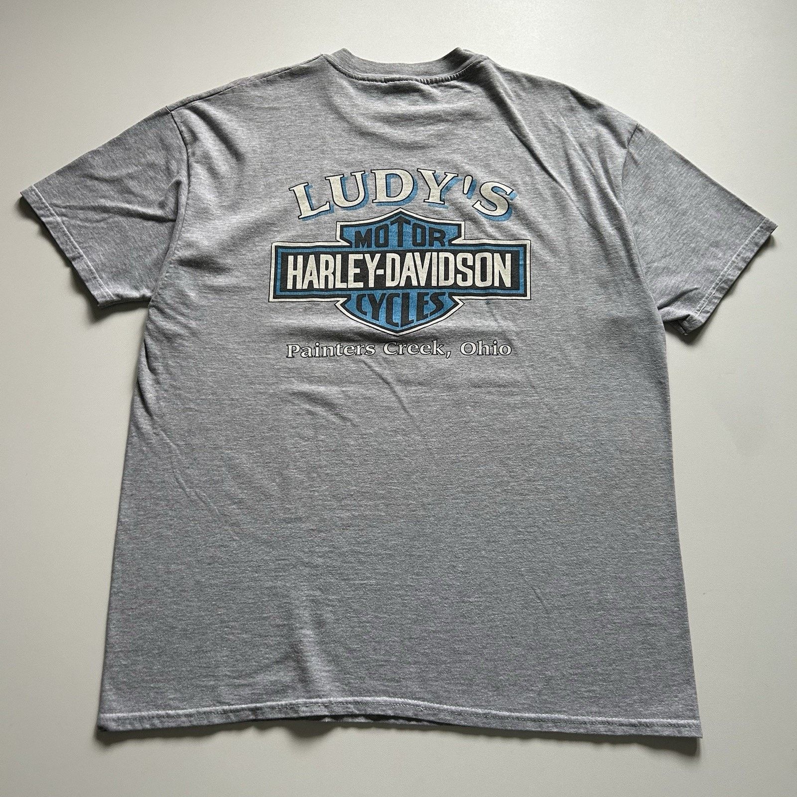 Harley Davidson × Vintage Vintage 90s Harley-Davidson Fat Boy T-Shirt XL Made In USA Size US XL / EU 56 / 4 - 3 Thumbnail