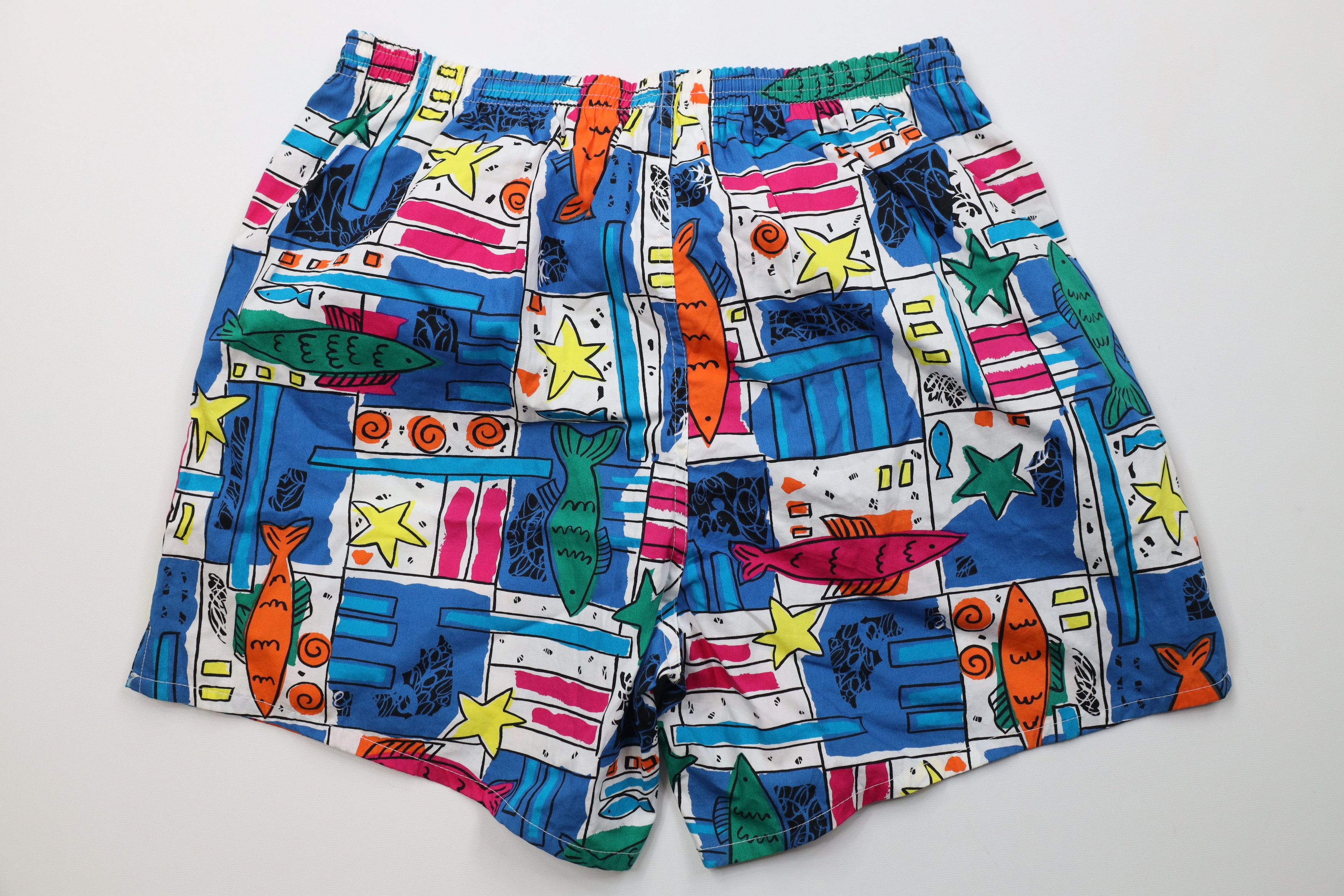 Lacoste Vintage 80s Izod Lacoste Lined Shorts Swim Trunks Cotton Size US 34 / EU 50 - 10 Thumbnail