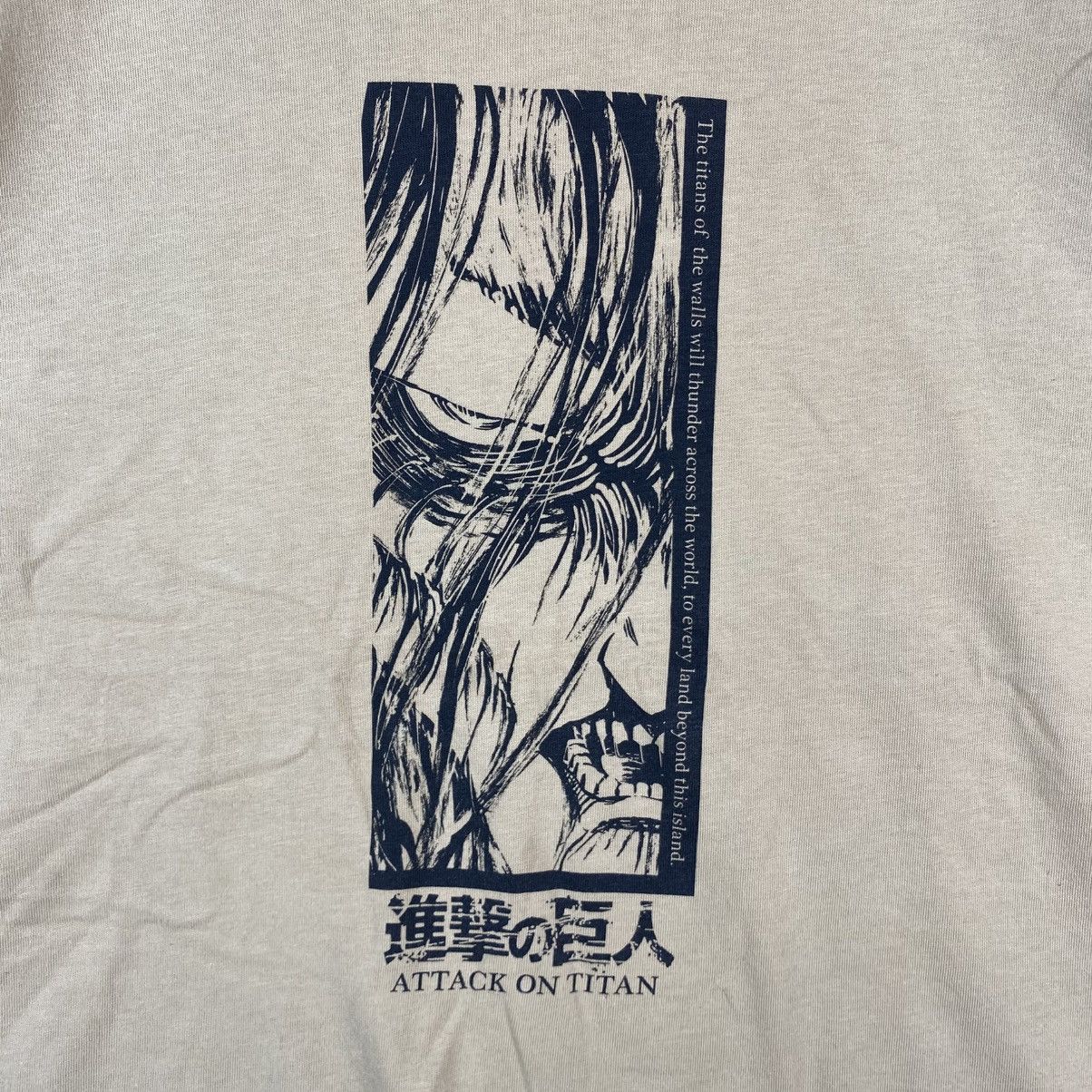 Anime Japanese Anime ATTACK ON TITAN Graphic Tee Shirt Size US XL / EU 56 / 4 - 3 Thumbnail