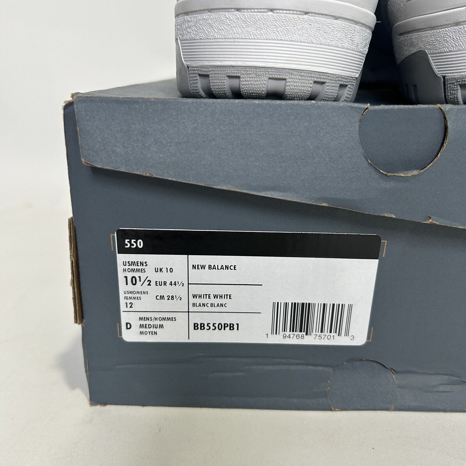New Balance New Balance 550 “White Grey” 2024 Size US 10.5 / EU 43-44 - 5 Thumbnail