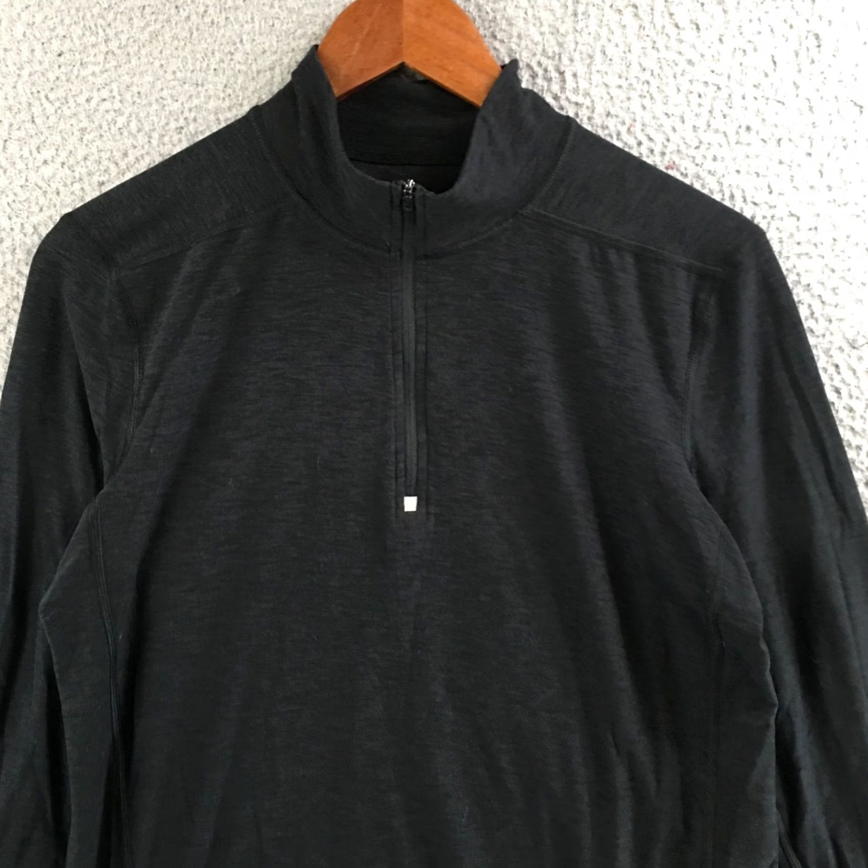 American Eagle Outfitters American Eagle Outfitters Active Quarter Zip Sweatshirt Men XS Black Long Sleeve Size US XS / EU 42 / 0 - 2 Thumbnail