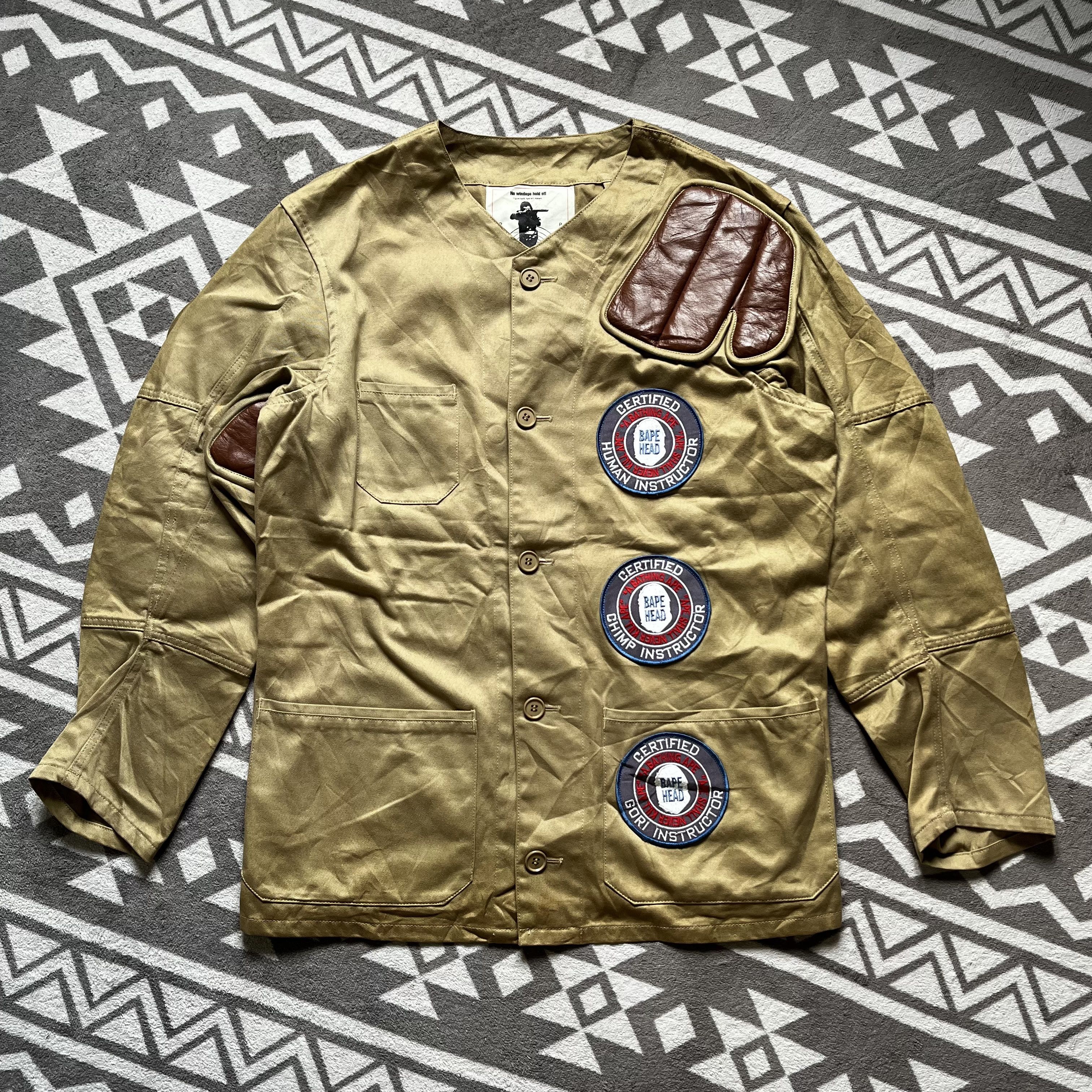 Bape Archive Bape Military jacket Size US XL / EU 56 / 4 - 1 Thumbnail
