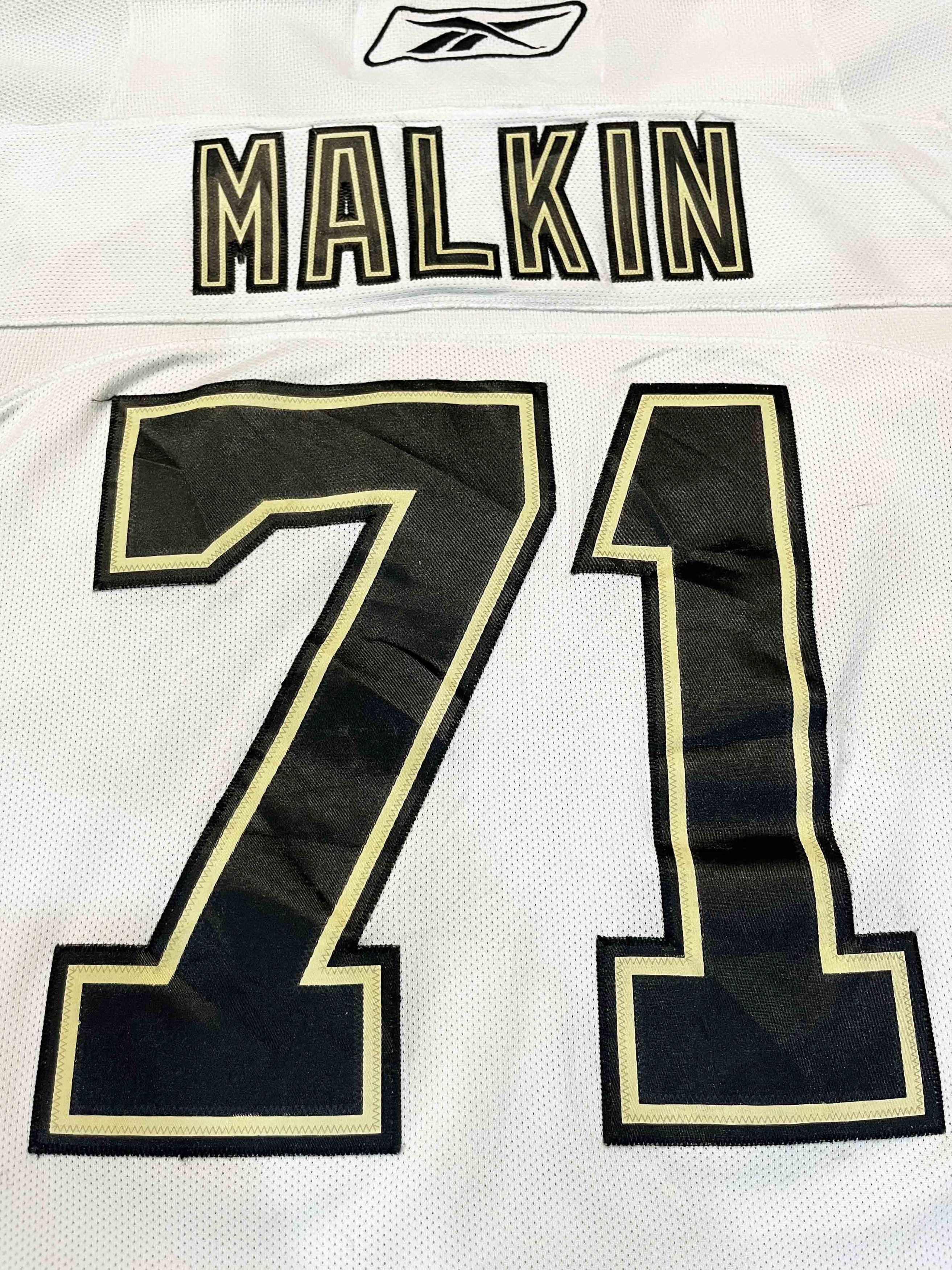Reebok Reebok Pittsburgh Penguins MALKIN #71 NHL Hockey Jersey Size US XL / EU 56 / 4 - 7 Thumbnail