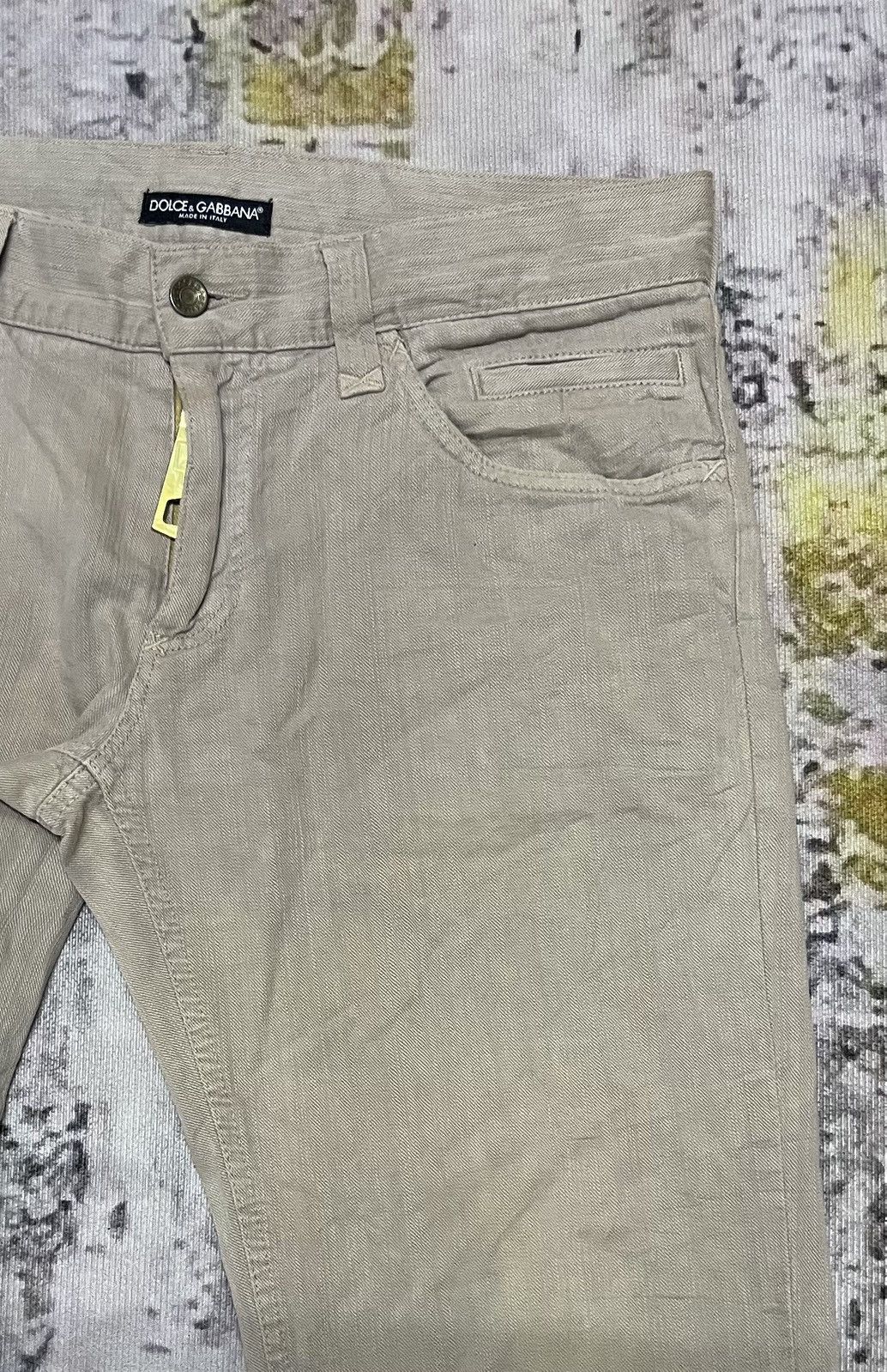 Dolce & Gabbana × Italic × Vintage Dolce & Gabbana Straight Made in Italy Vintage Size US 35 - 8 Thumbnail