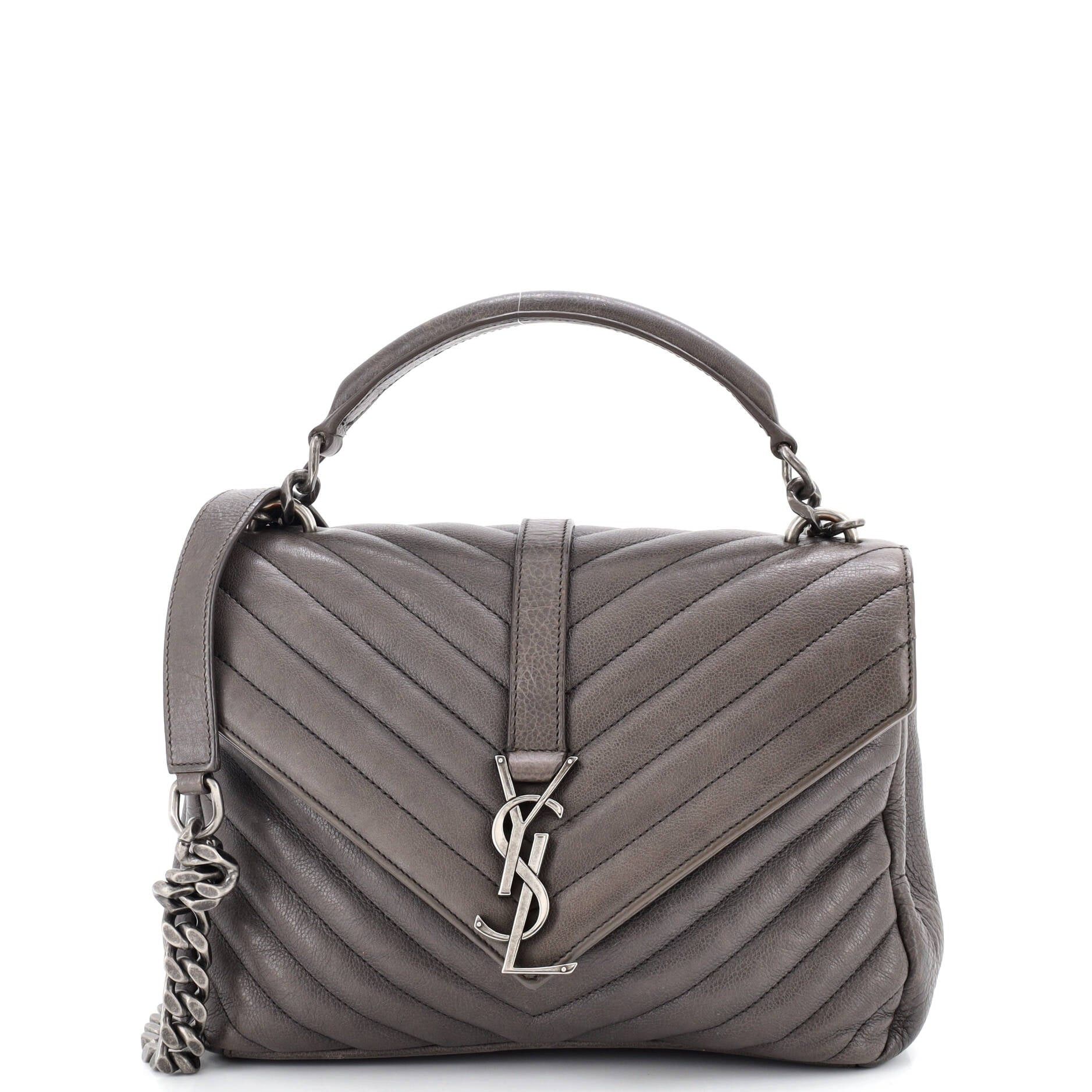 Saint Laurent Paris Classic Monogram College Bag Size ONE SIZE - 1 Thumbnail