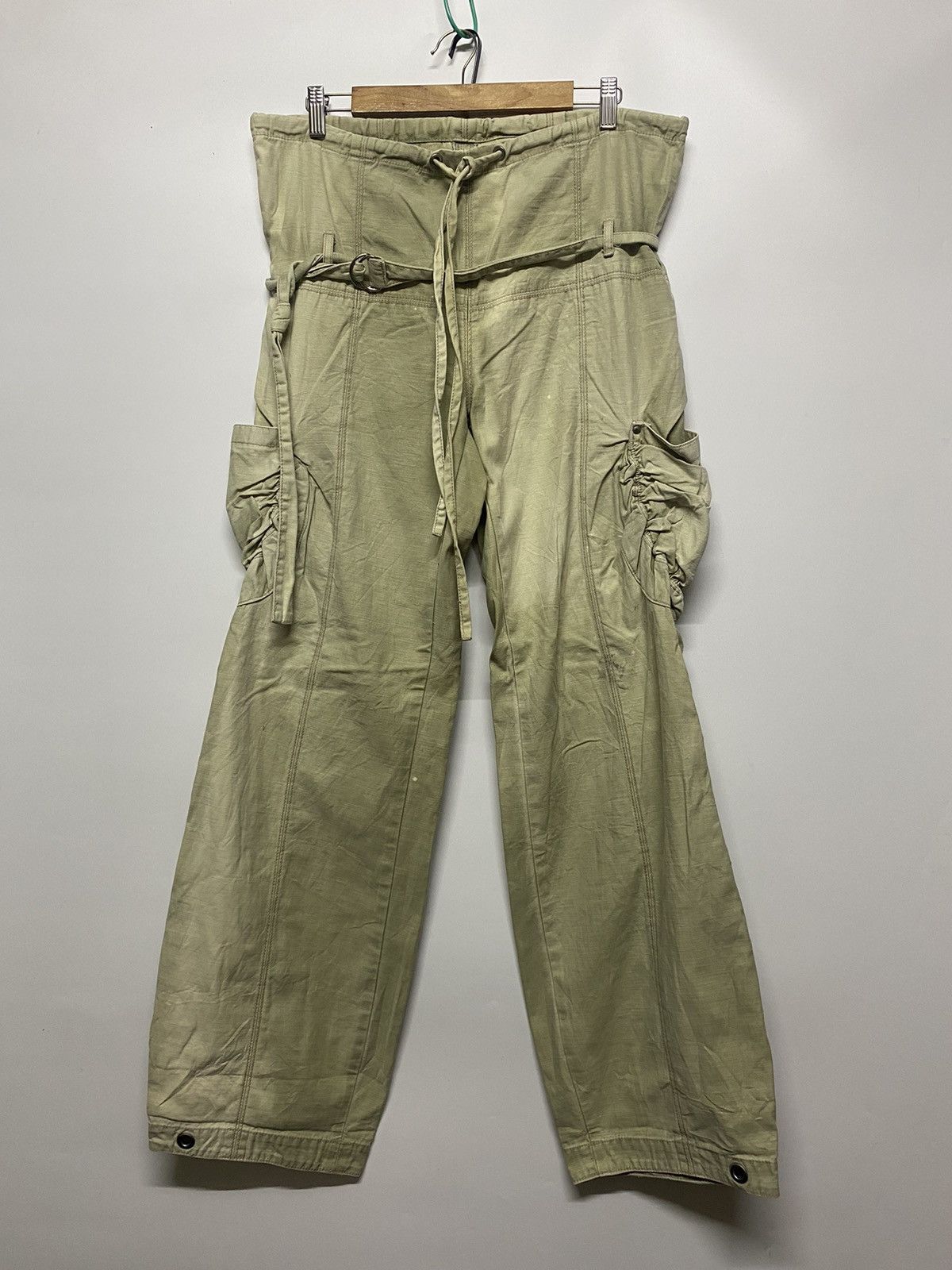 Designer × Japanese Brand Double Standard Clothing Women’s Cargo Multi Pocket Pants Size 36" / US 14 / IT 50 - 1 Thumbnail