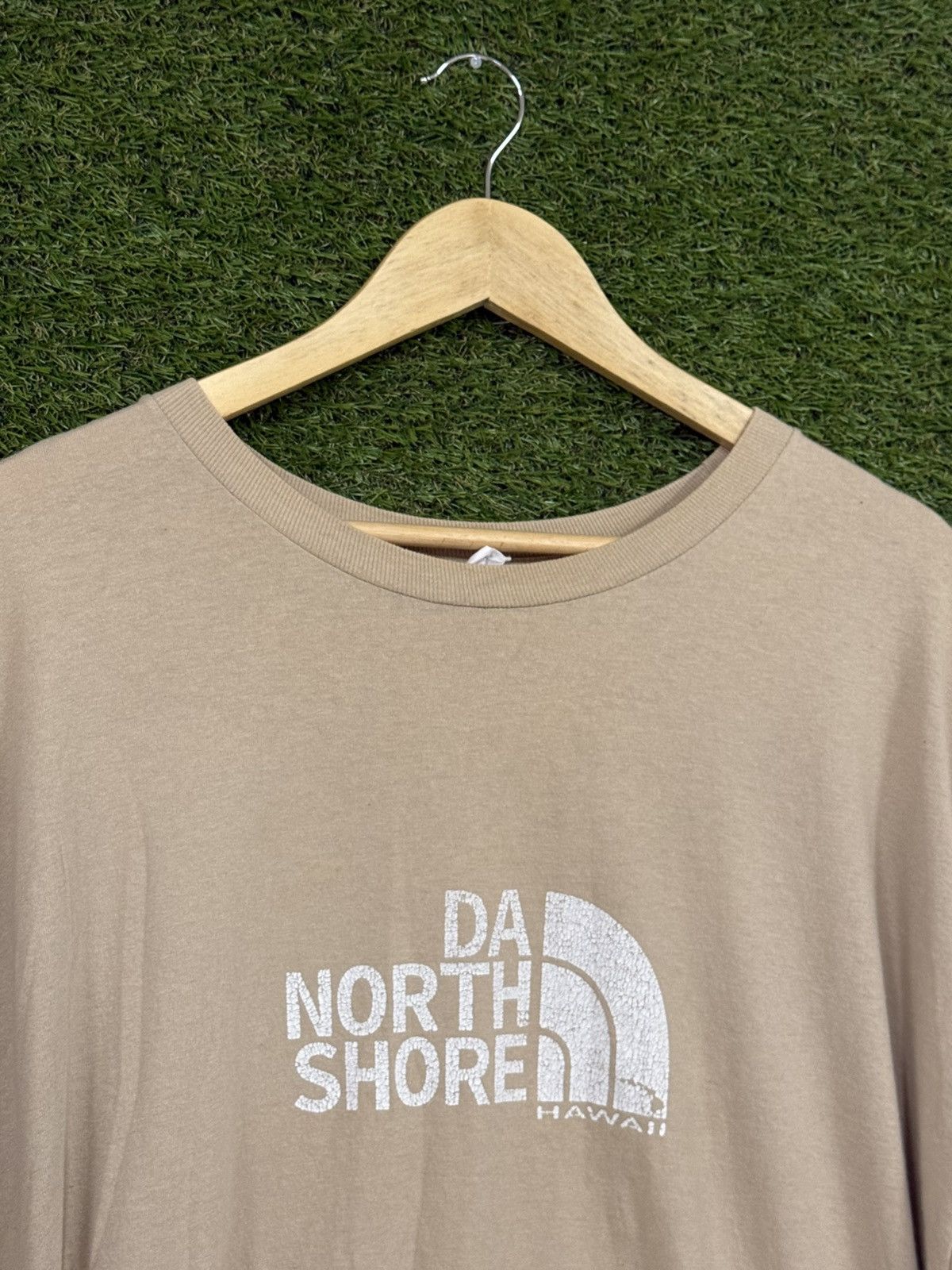 Vintage Da North Shore Hawaii Alstyle Beige Sand Logo Tee 2XL XXL Size US XXL / EU 58 / 5 - 2 Thumbnail