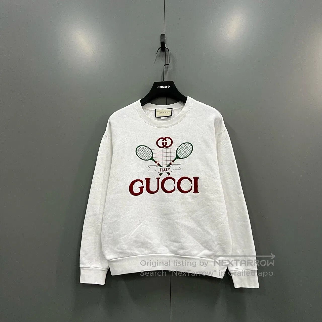 Gucci gucci tennis embroidered sweatshirt size small. Size US S / EU 44-46 / 1 - 1 Thumbnail