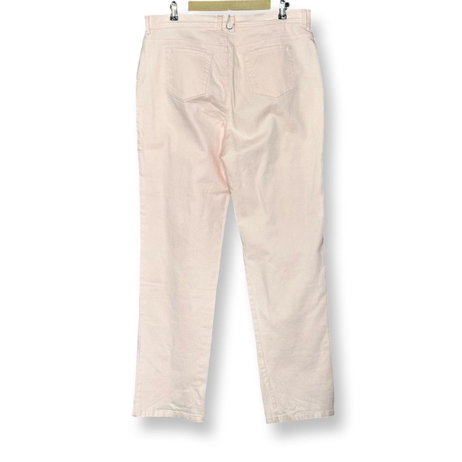 Gloria Vanderbilt Gloria Vanderbilt Amanda High Rise Tapered Jean Wispy Pink Size 38" / US 16 / IT 52 - 4 Thumbnail
