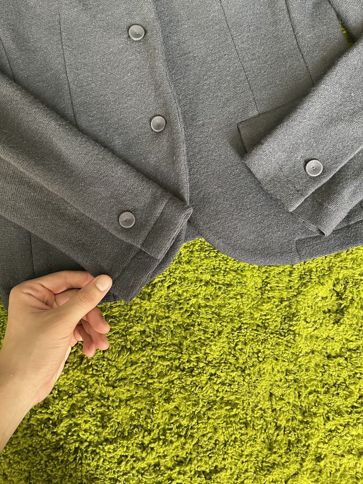 Designer × hannes roether Hannes Roether 100% wool blazer jacket Size M / US 6-8 / IT 42-44 - 10 Thumbnail