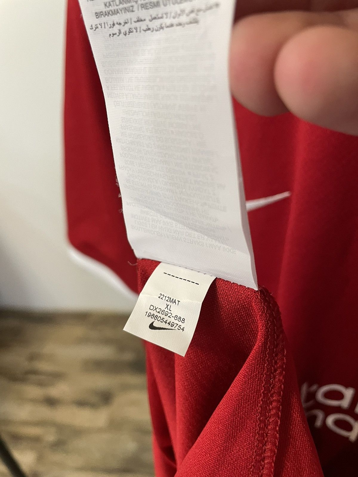 Nike Liverpool Nike Soccer Football Jersey Shirt 23/24 Home Y2K Size US XL / EU 56 / 4 - 15 Thumbnail