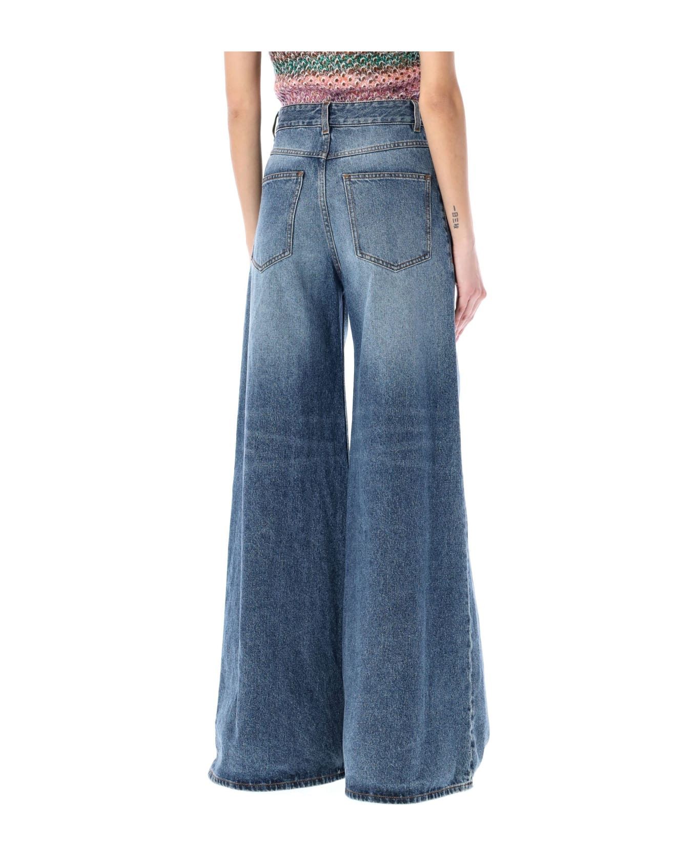Chloe o1y0825 Denim Pant in Blue Size 27" / US 4 / IT 40 - 5 Thumbnail