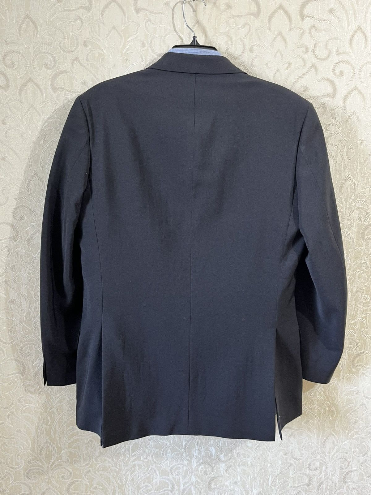 Ermenegildo Zegna Ermenegildo Zegna Men’s Wool Blazer Jacket Black 42 US Size 52S - 4 Thumbnail