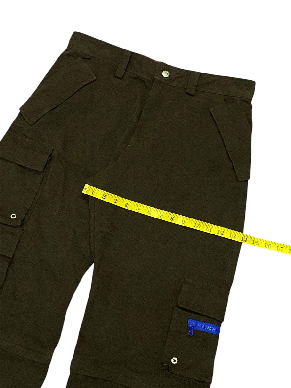 Dolce & Gabbana Dolce & Gabbana Corduroy Multi Pocket 2Way Pants Size US 33 - 20 Thumbnail