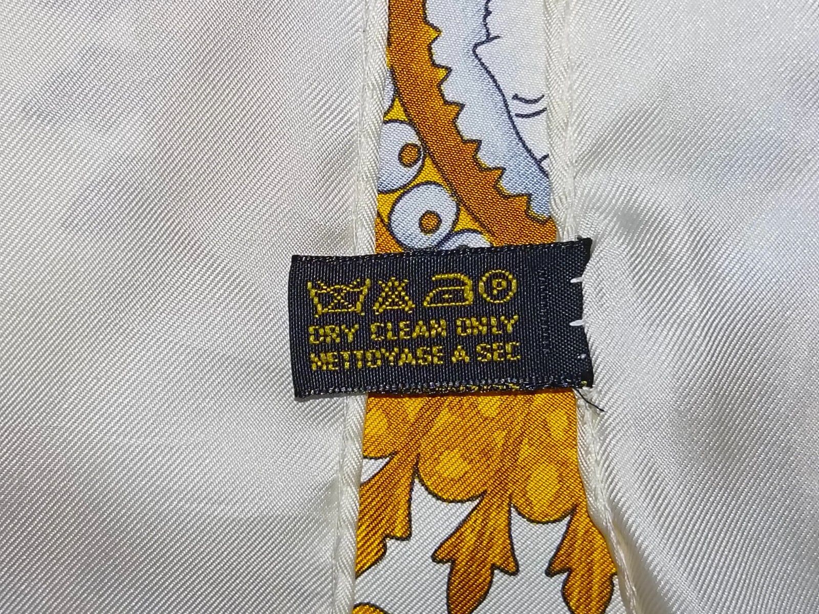 Junko Shimada JUNKO SHIMADA JAPAN Victorian Jewelry Rope Gold Silk Scarf Size ONE SIZE - 11 Thumbnail