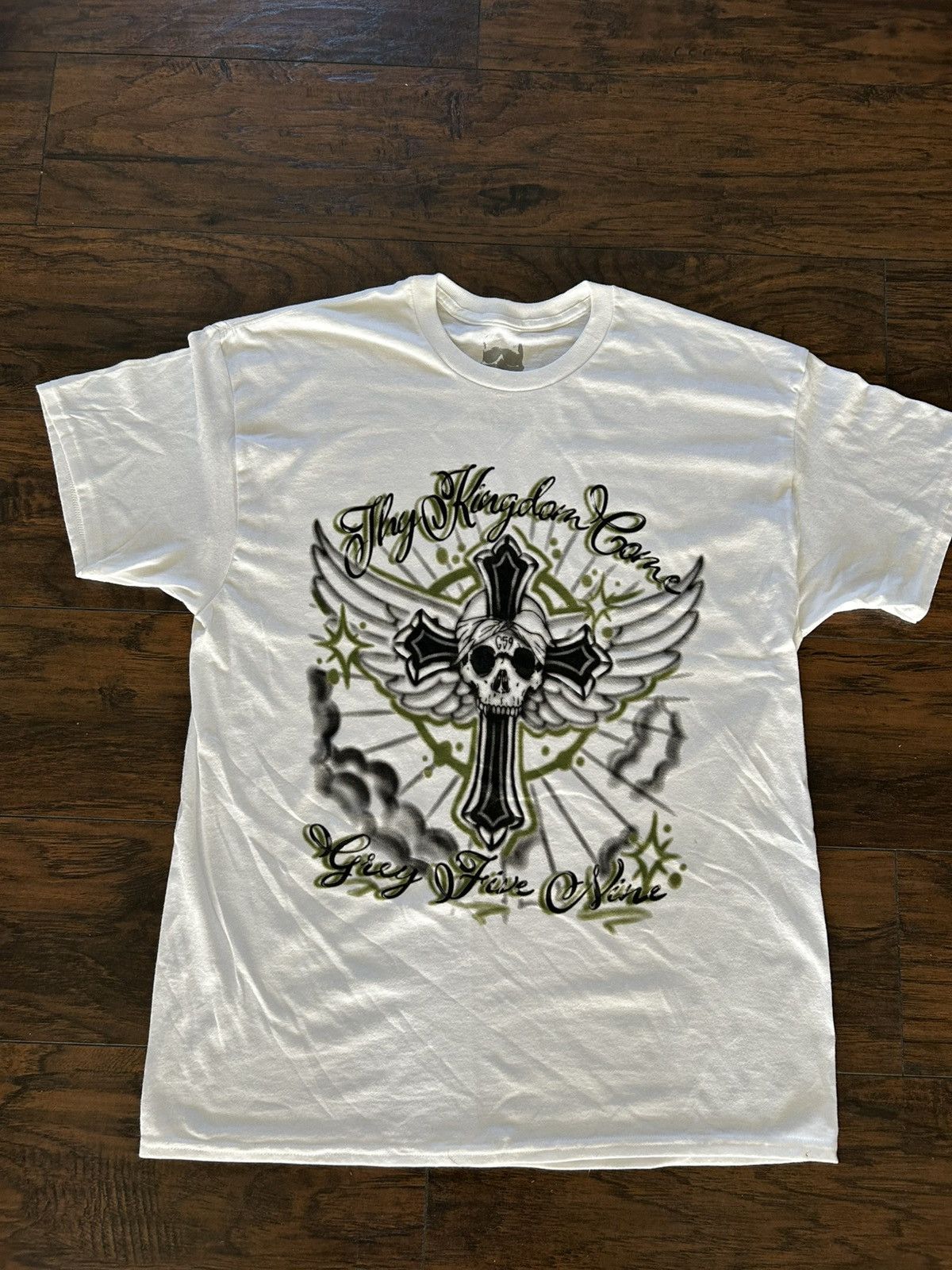 G59 Records Kingdom Thy Come Greyday 2025 T-Shirt Size US XL / EU 56 / 4 - 2 Thumbnail