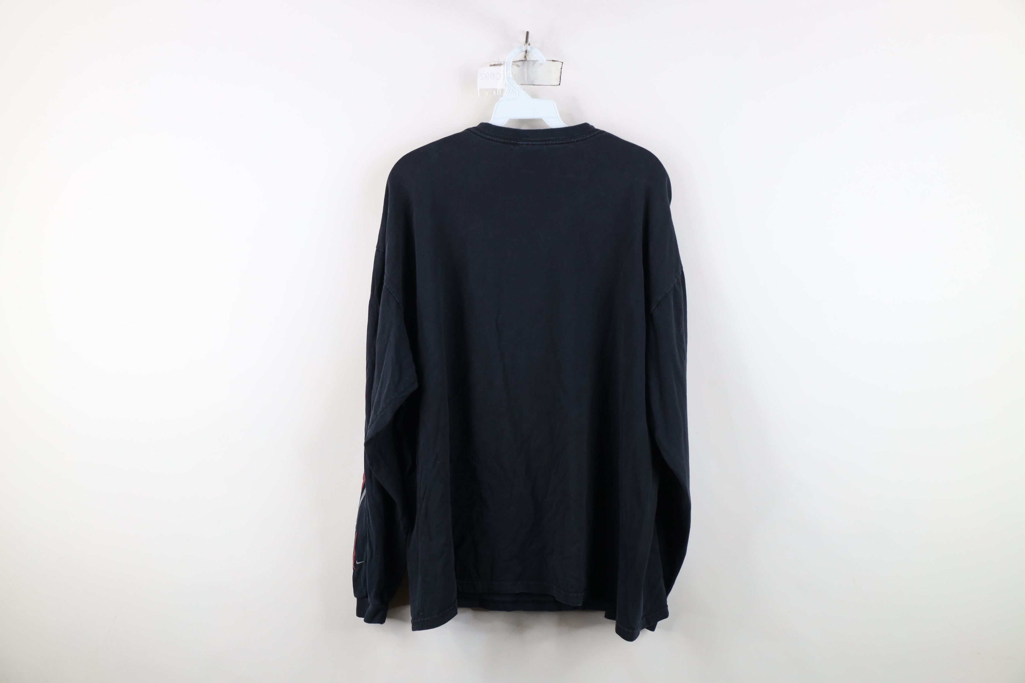 Nike Vintage 90s Y2K Nike Scott Mini Swoosh Long Sleeve T-Shirt Size US XL / EU 56 / 4 - 11 Thumbnail