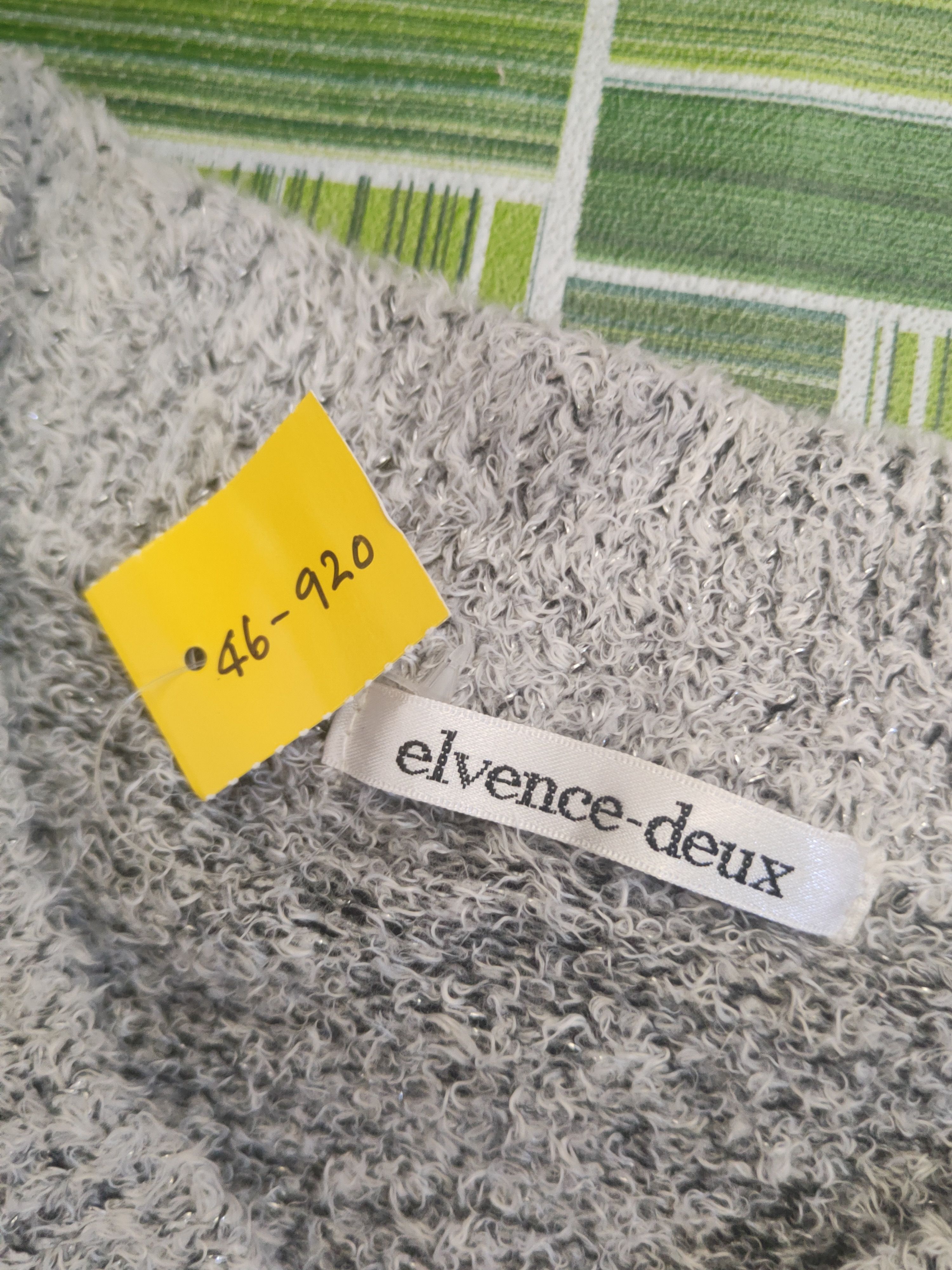 Japanese Brand DL Elvence-deux Gray Knitwear Sweatshirts #46-920 Size S / US 4 / IT 40 - 11 Thumbnail