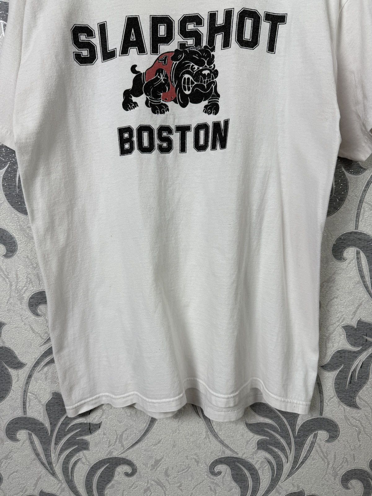 Band Tees Vintage 90s Slapshot Boston Band Tees Shirt Size US L / EU 52-54 / 3 - 4 Thumbnail