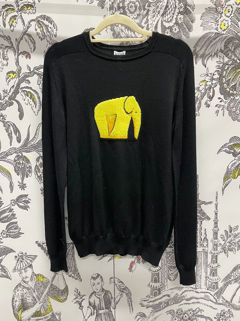 Loewe Loewe Elephant Pattern Sweater S - dmc Size US S / EU 44-46 / 1 - 1 Thumbnail