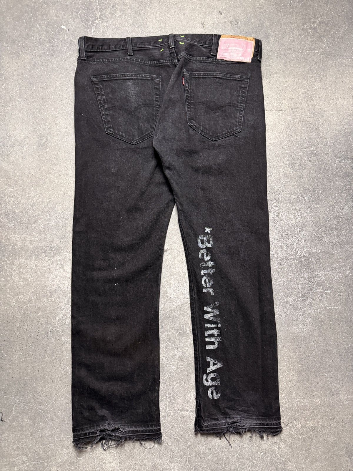 Better With Age Better With Age Incase You Forgot Jeans Black Size US 40 / EU 56 - 6 Thumbnail